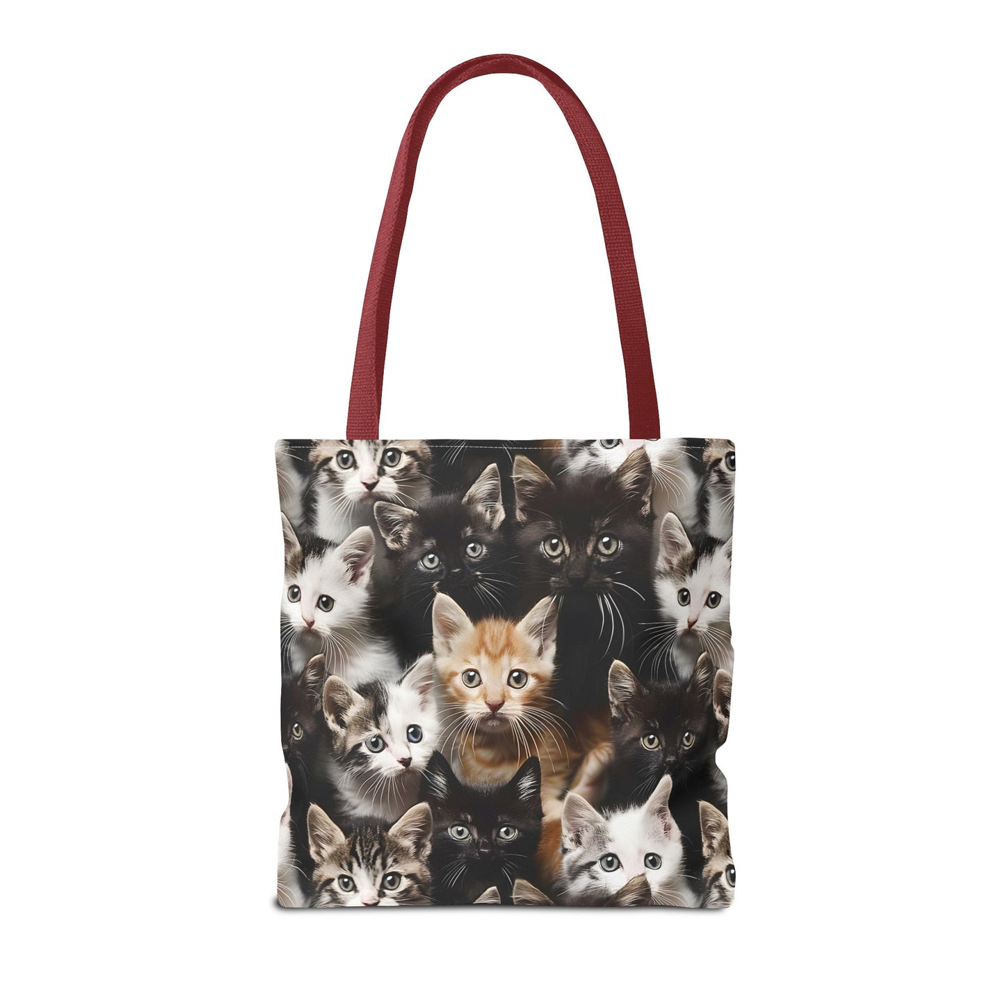 Cozy Kitten Crowd Tote Bag