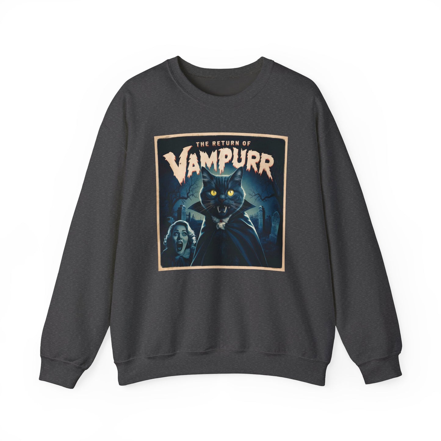 The Return Of Vampurr Movie Crewneck Sweatshirt