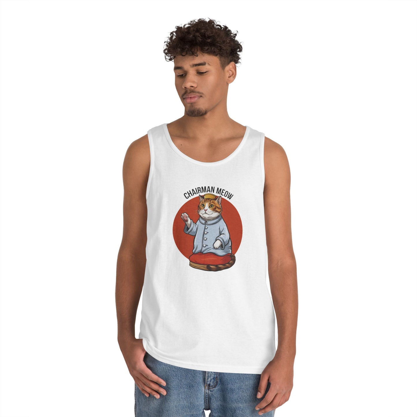Chairman Meow Tank Top