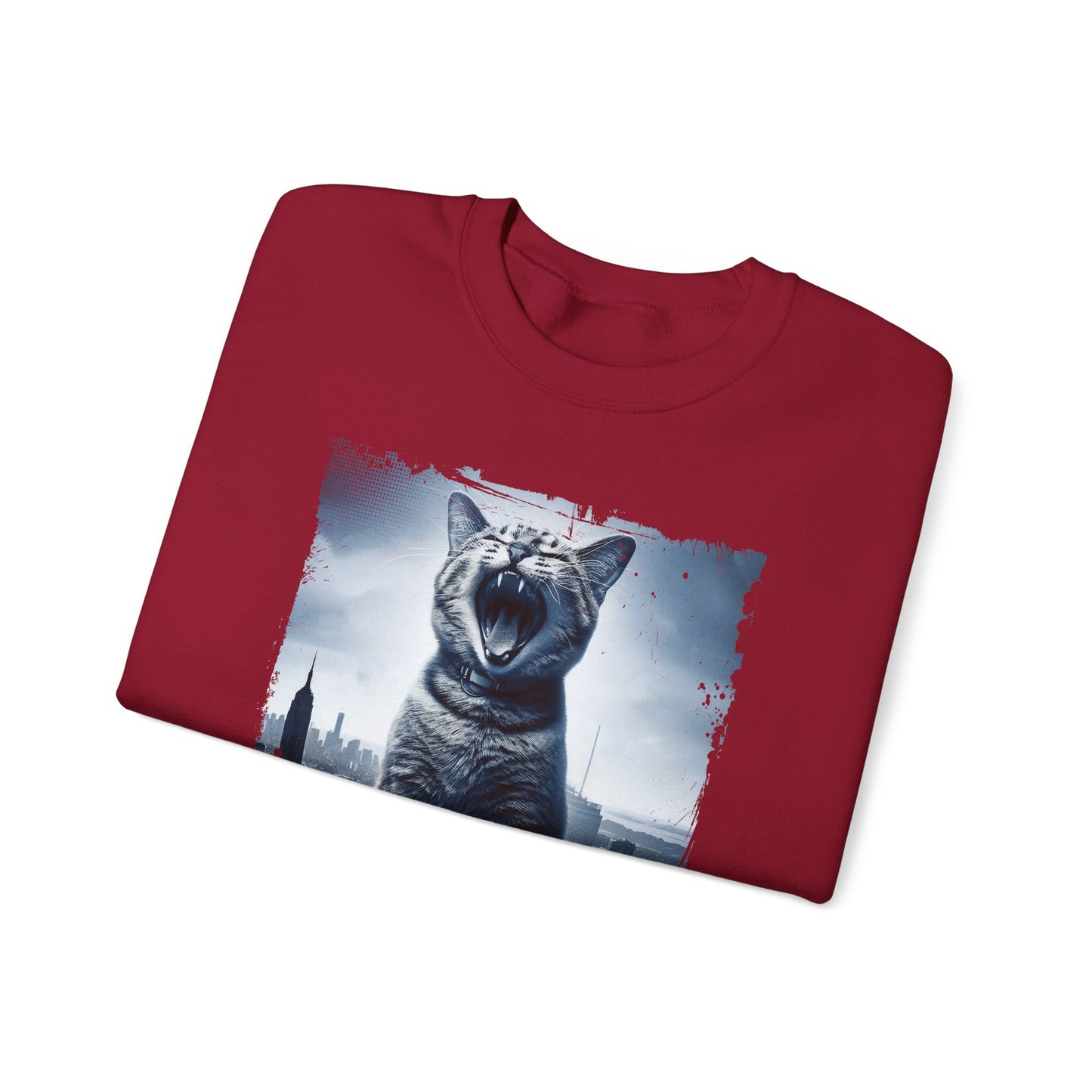 Catzilla Movie Crewneck Sweatshirt