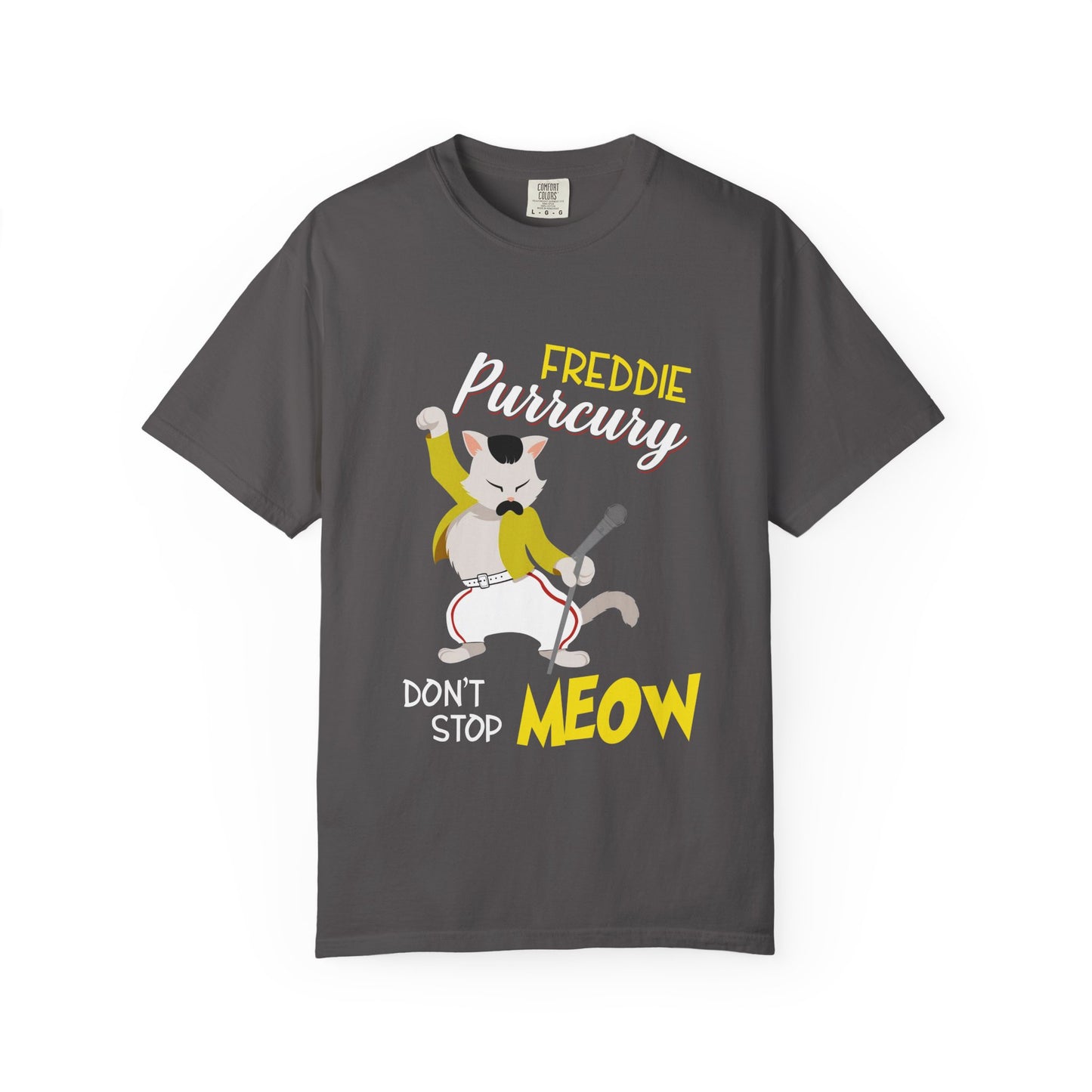 Freddie Purrcury Don’t Stop Meow T-Shirt