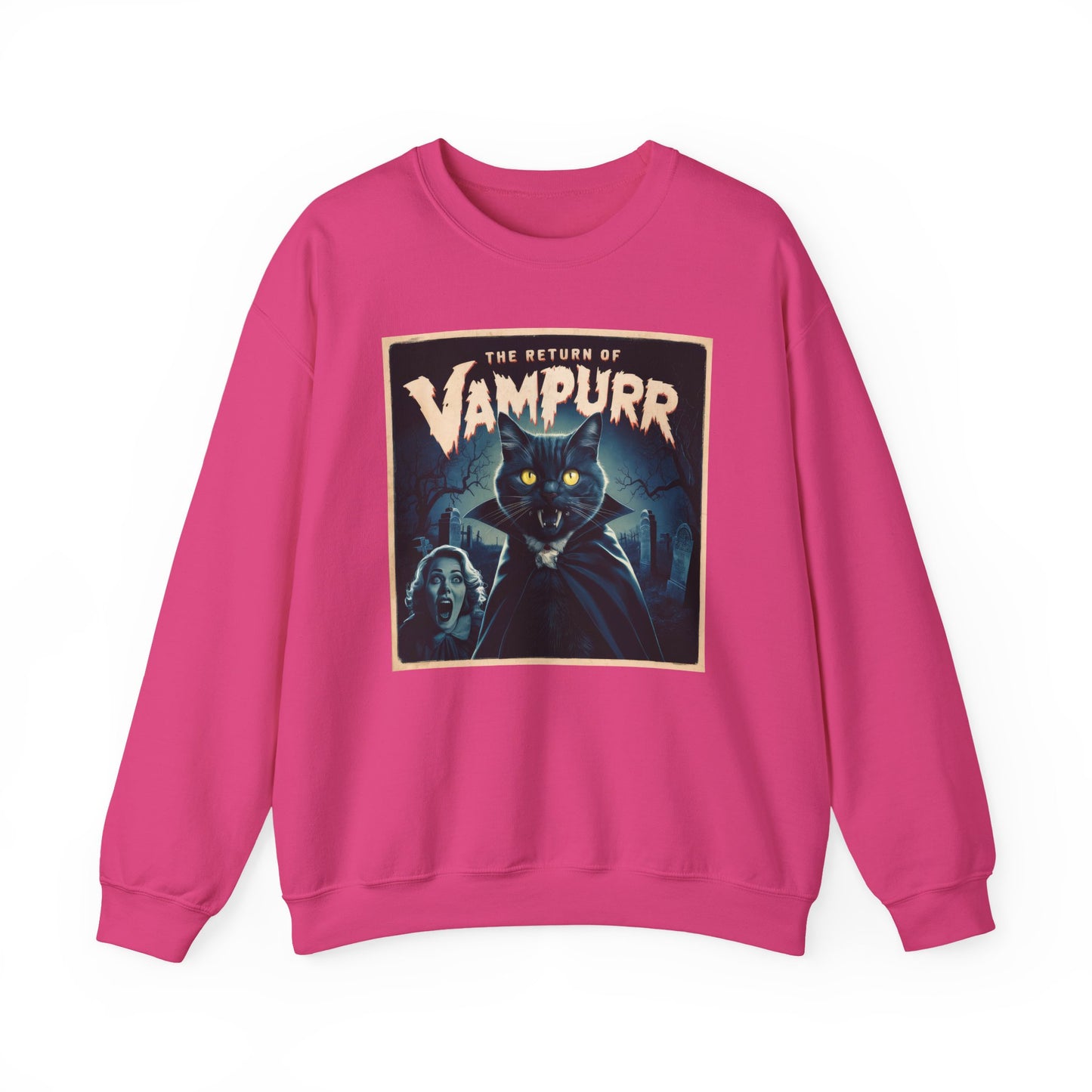 The Return Of Vampurr Movie Crewneck Sweatshirt