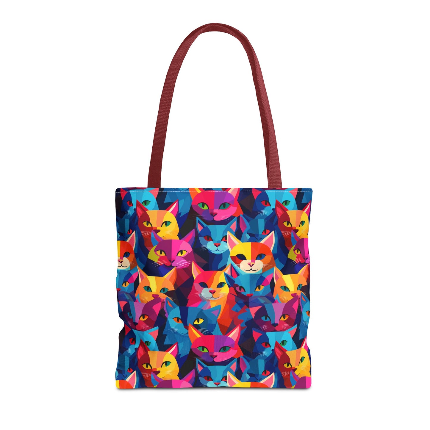 Prismatic Paws Tote Bag