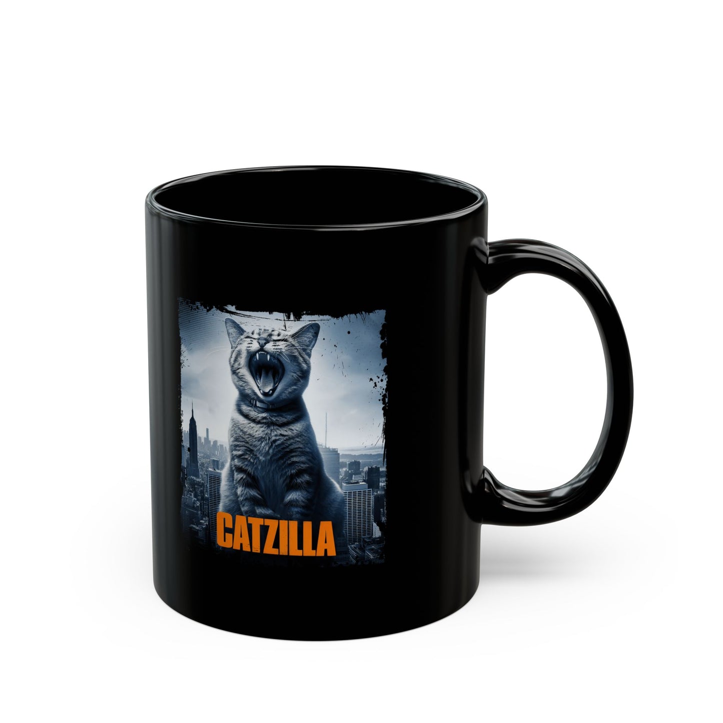 Catzilla Movie Poster Coffee Mug