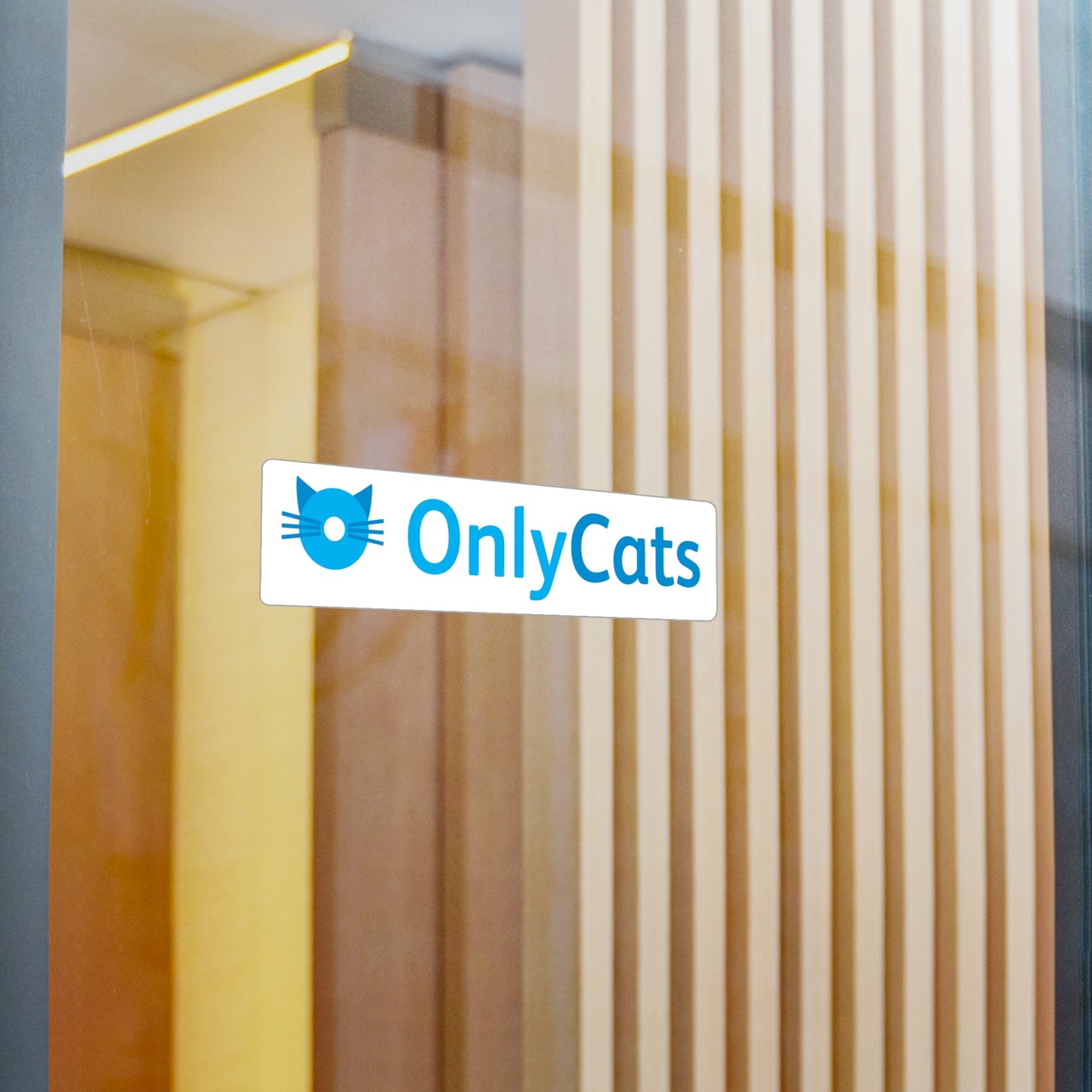 OnlyCats Logo Vinyl Decal Sticker