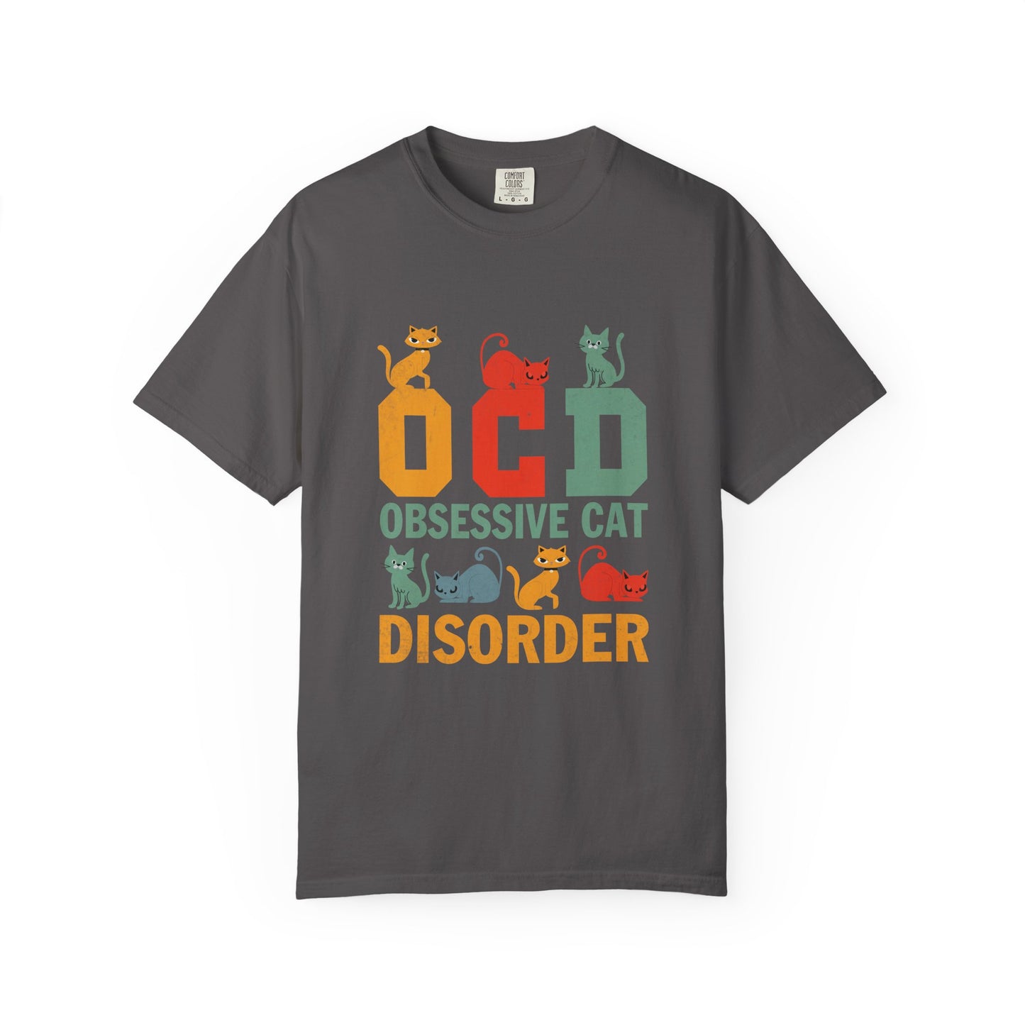 OCD Obsessive Cat Disorder T-Shirt