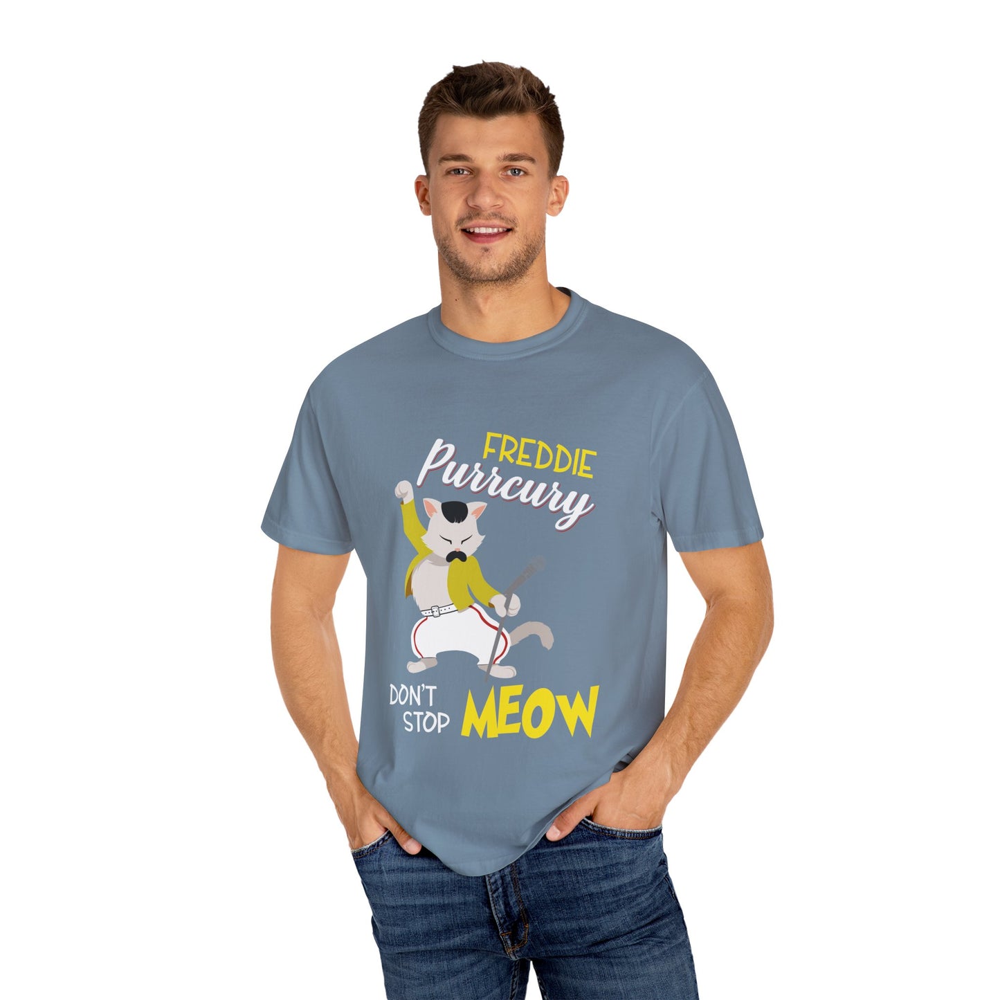 Freddie Purrcury Don’t Stop Meow T-Shirt