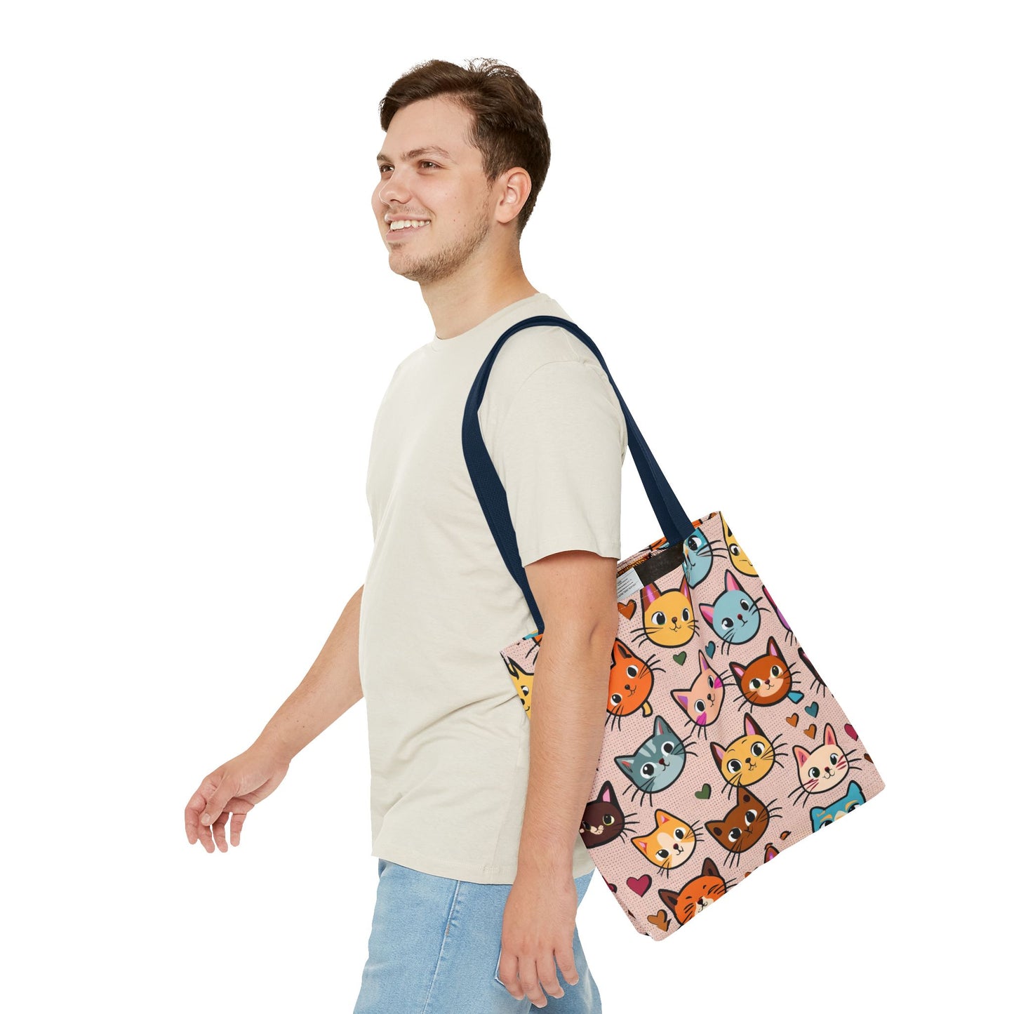 Chibi Cats Tote Bag