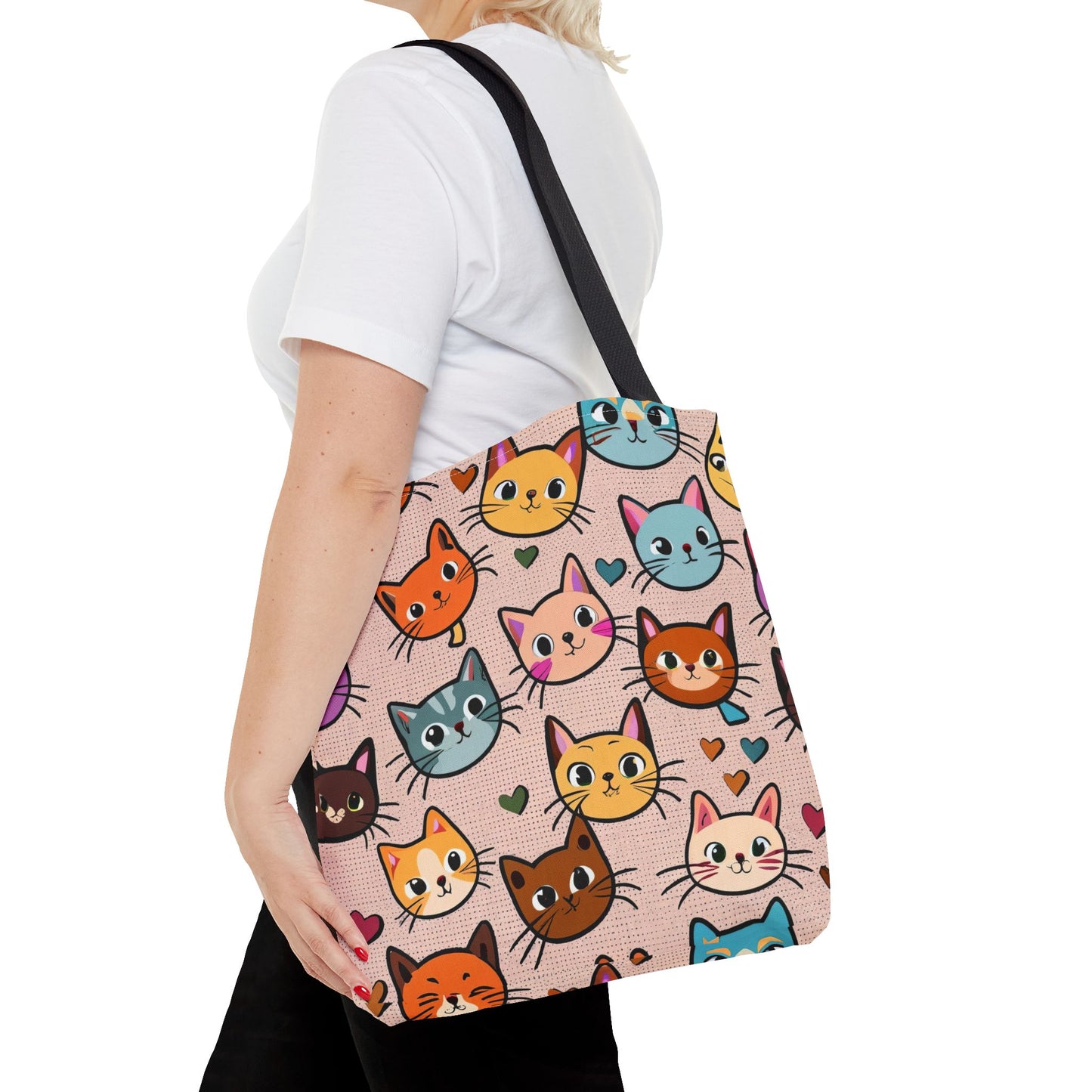 Chibi Cats Tote Bag