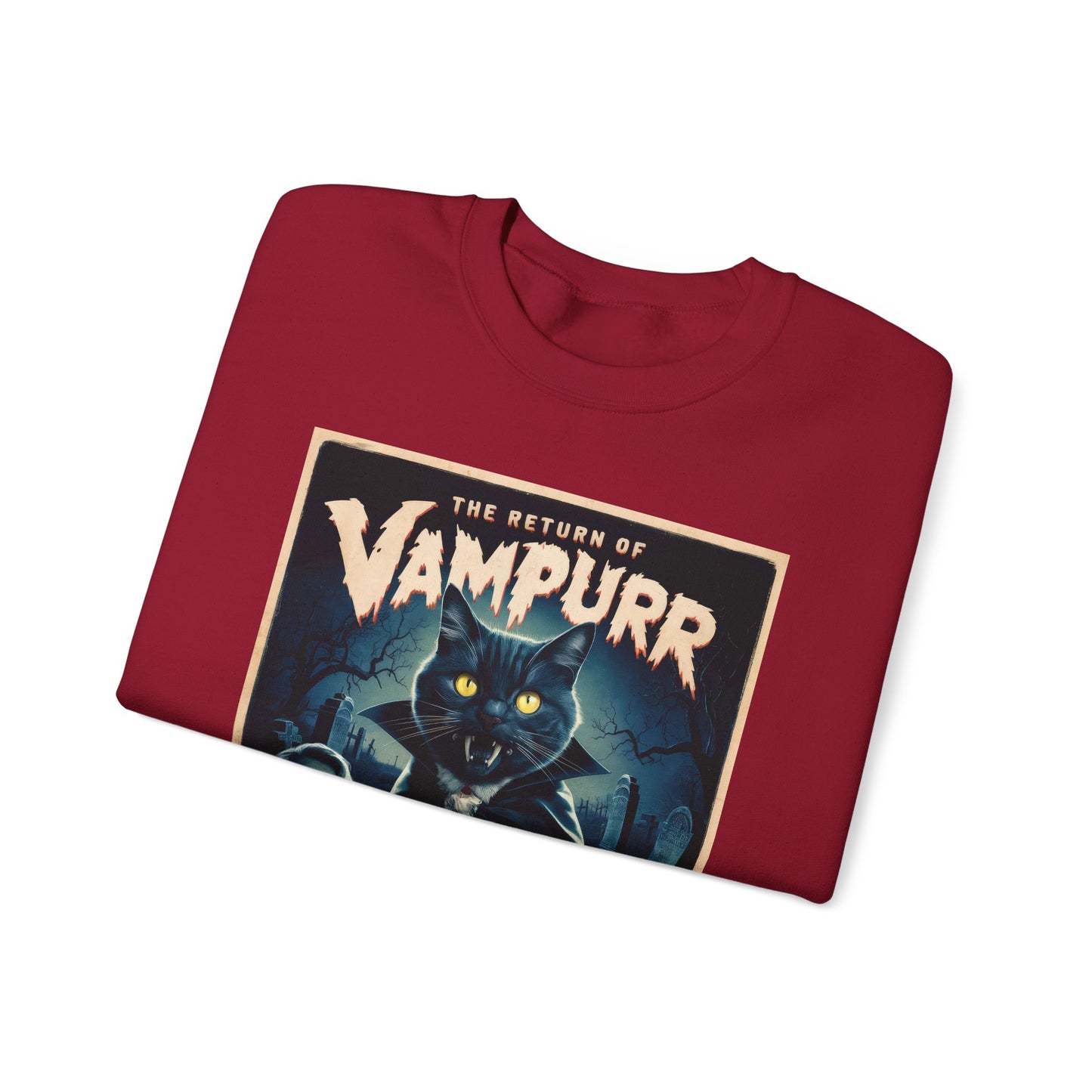 The Return Of Vampurr Movie Crewneck Sweatshirt