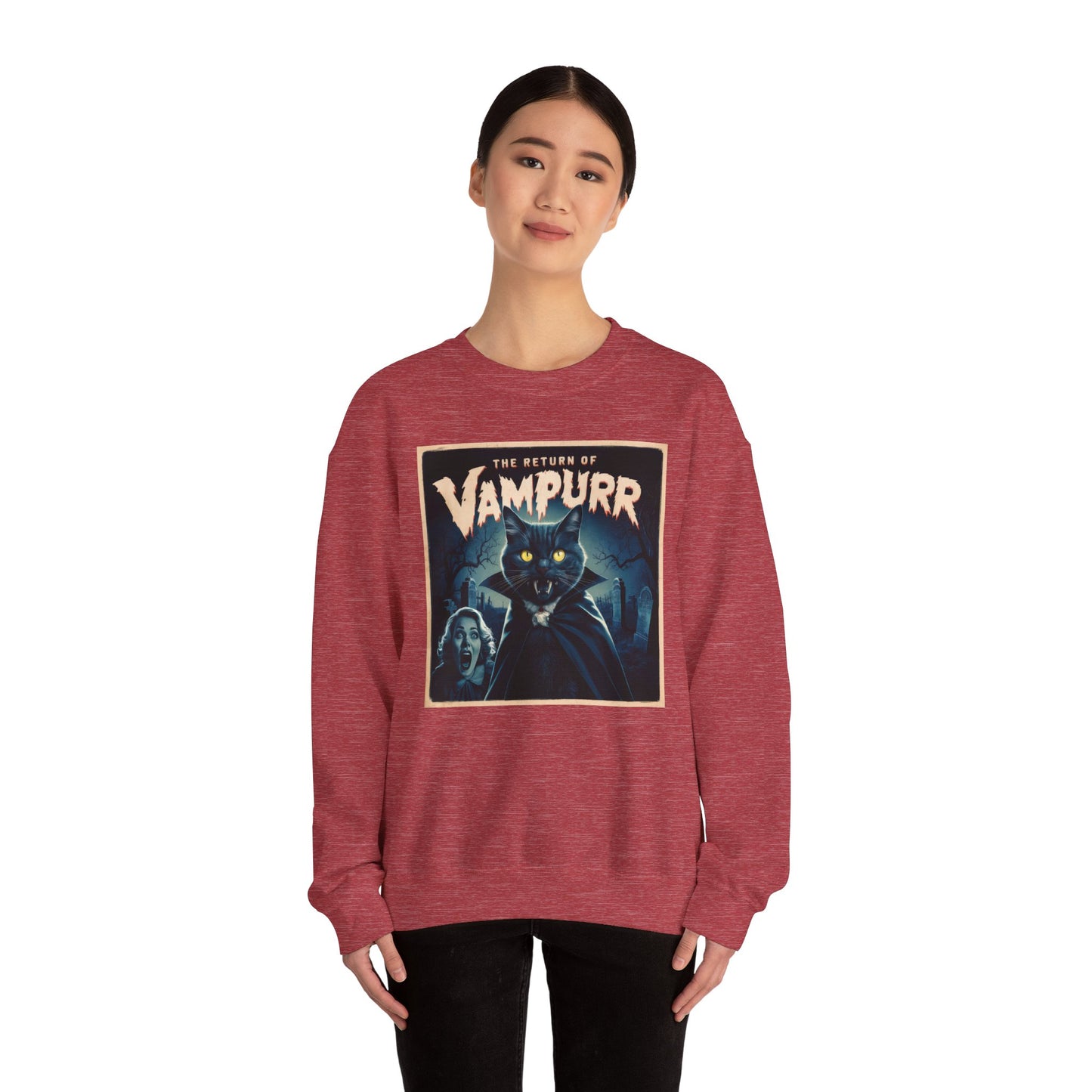 The Return Of Vampurr Movie Crewneck Sweatshirt