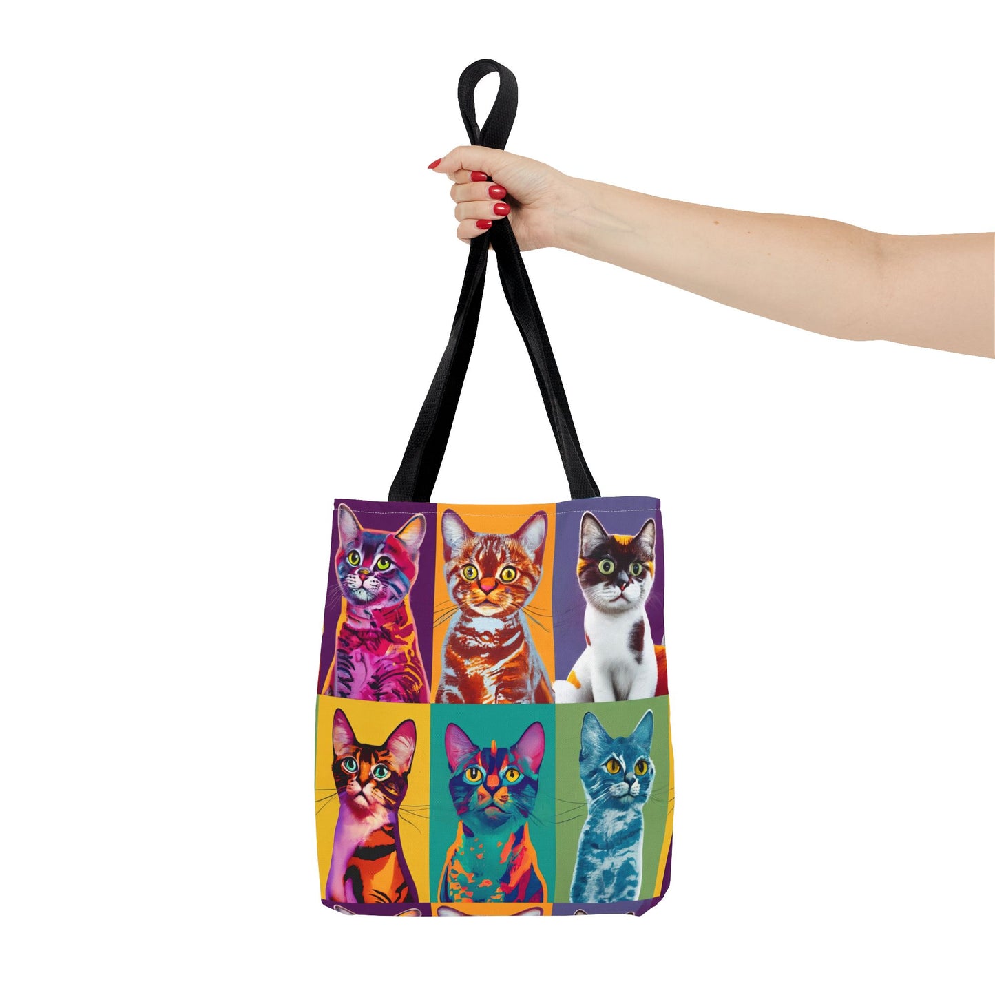 Catty Warhol Tote Bag