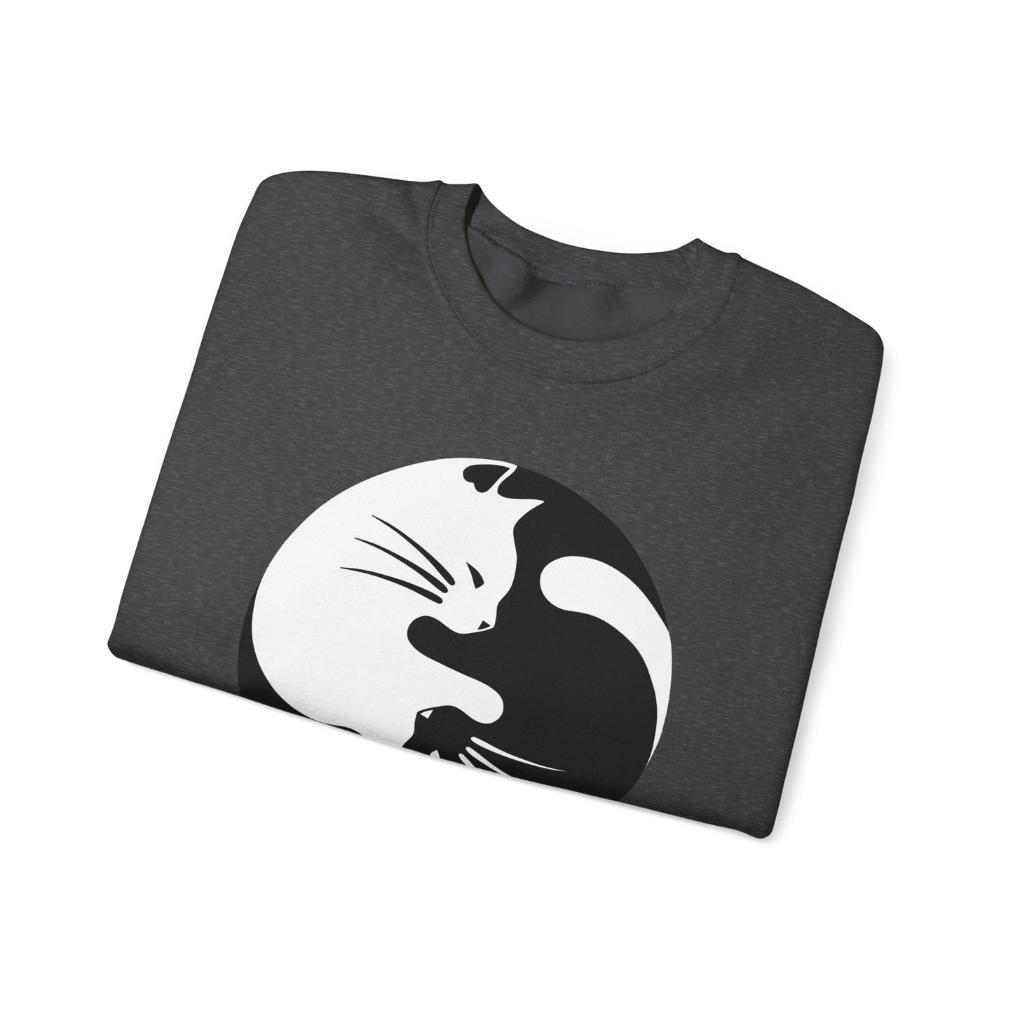 Yin Yang Kitties Crewneck Sweatshirt