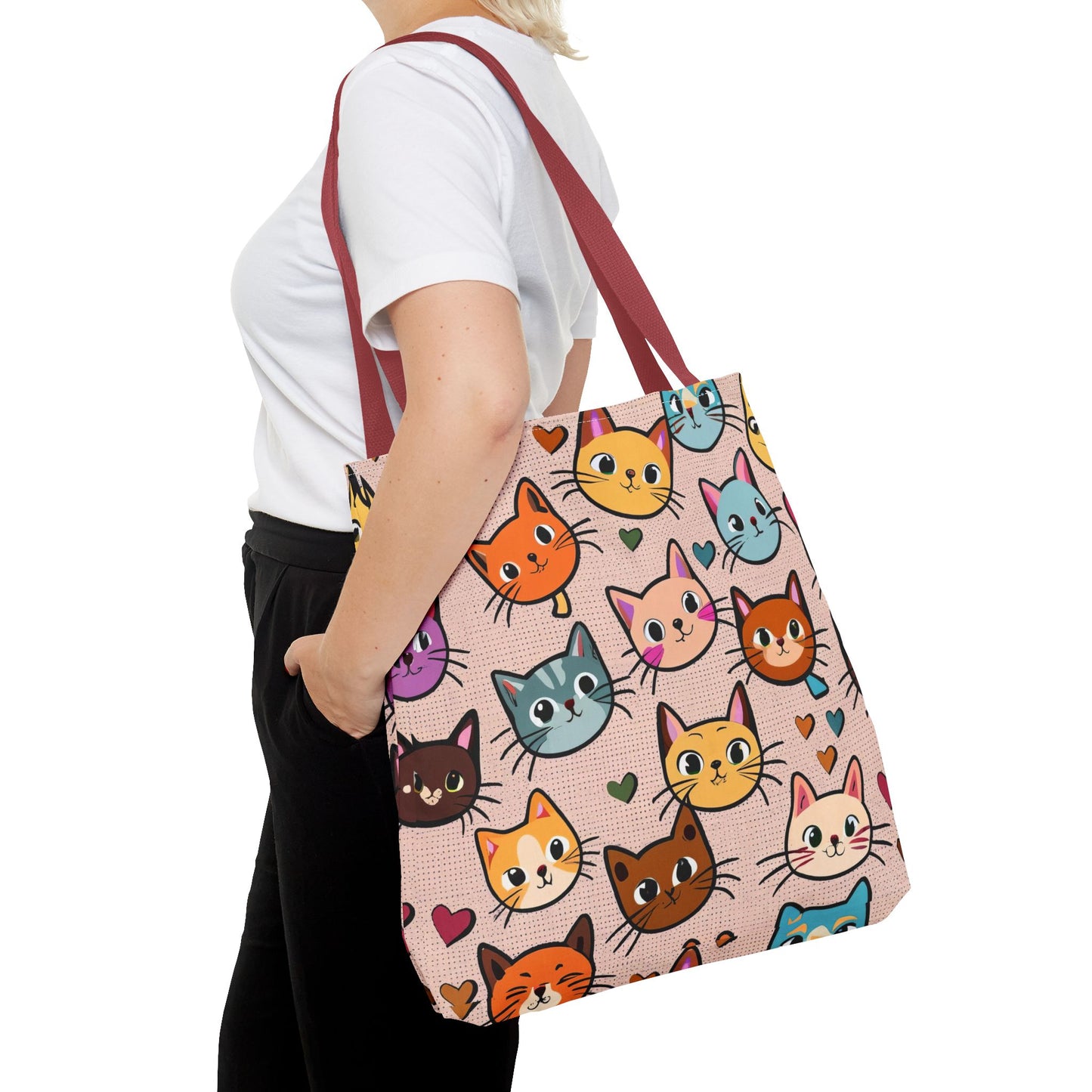 Chibi Cats Tote Bag