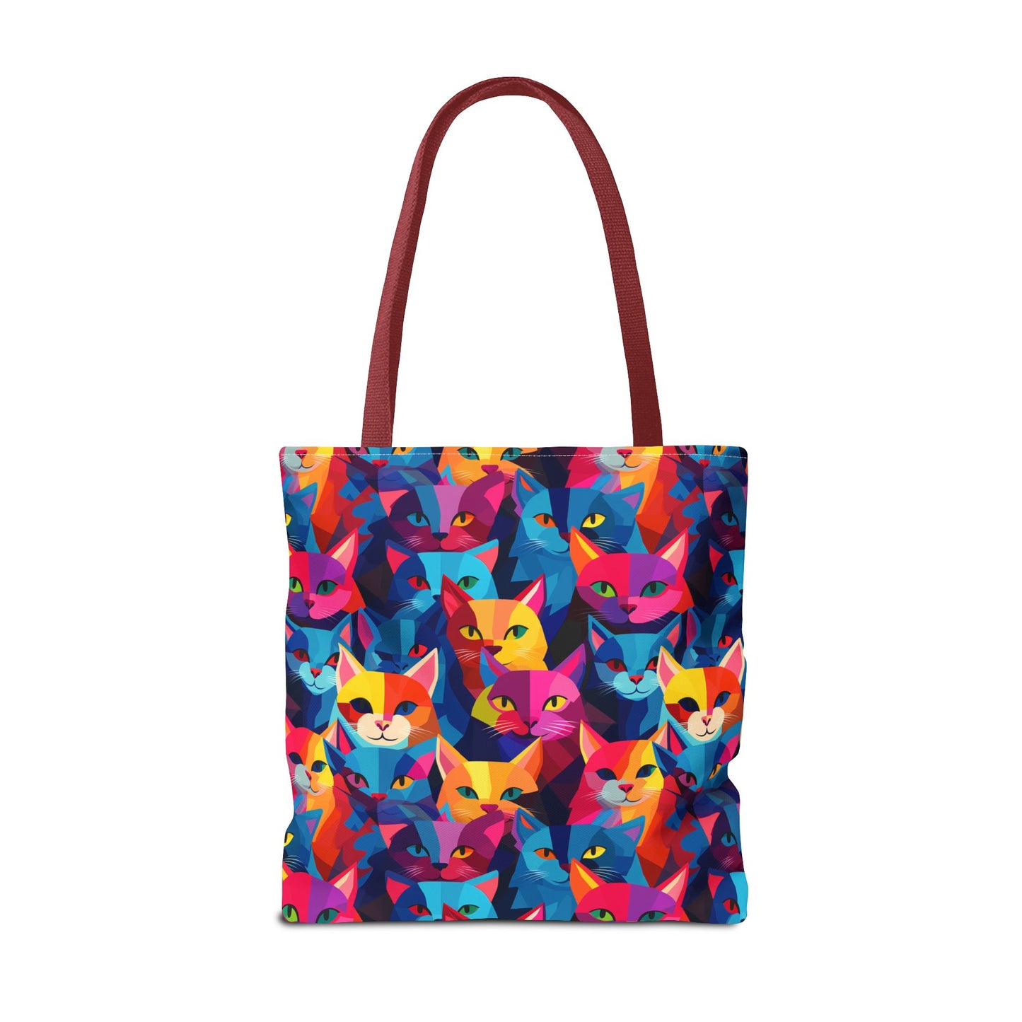 Prismatic Paws Tote Bag