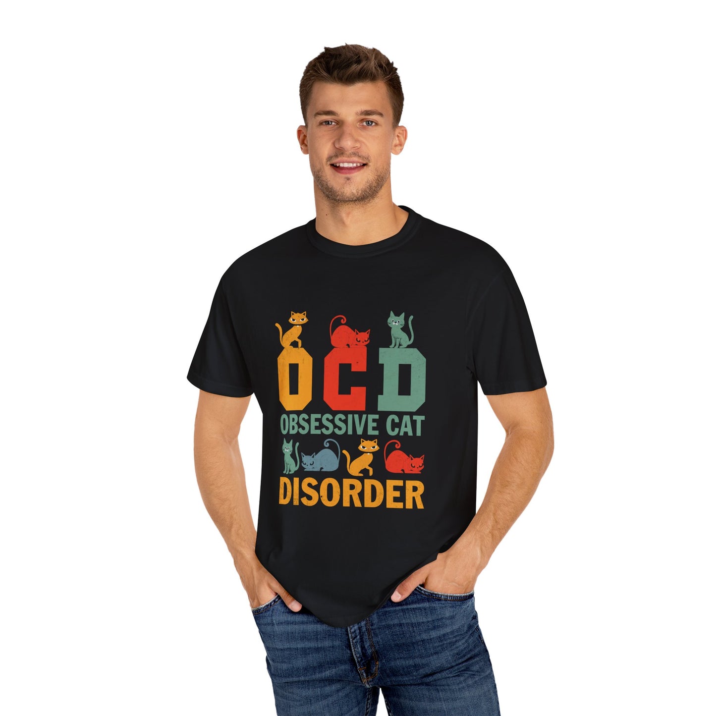 OCD Obsessive Cat Disorder T-Shirt