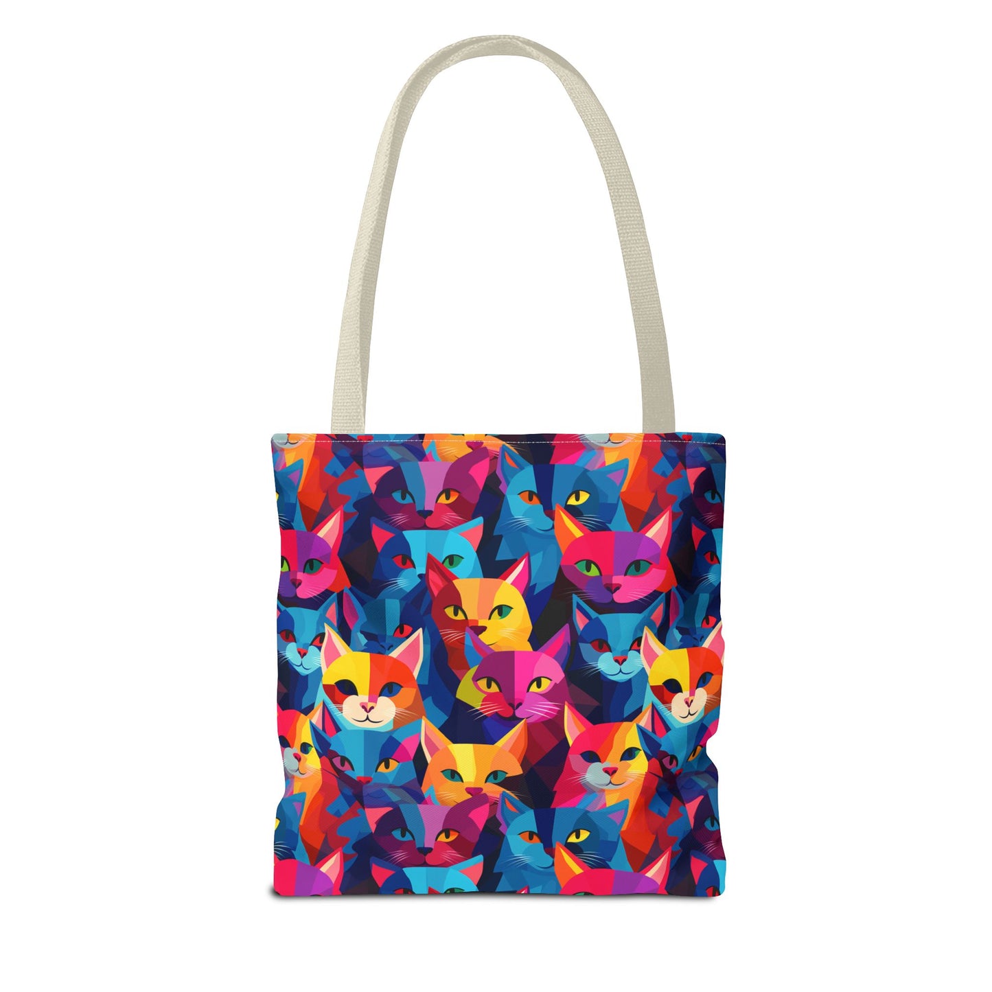 Prismatic Paws Tote Bag