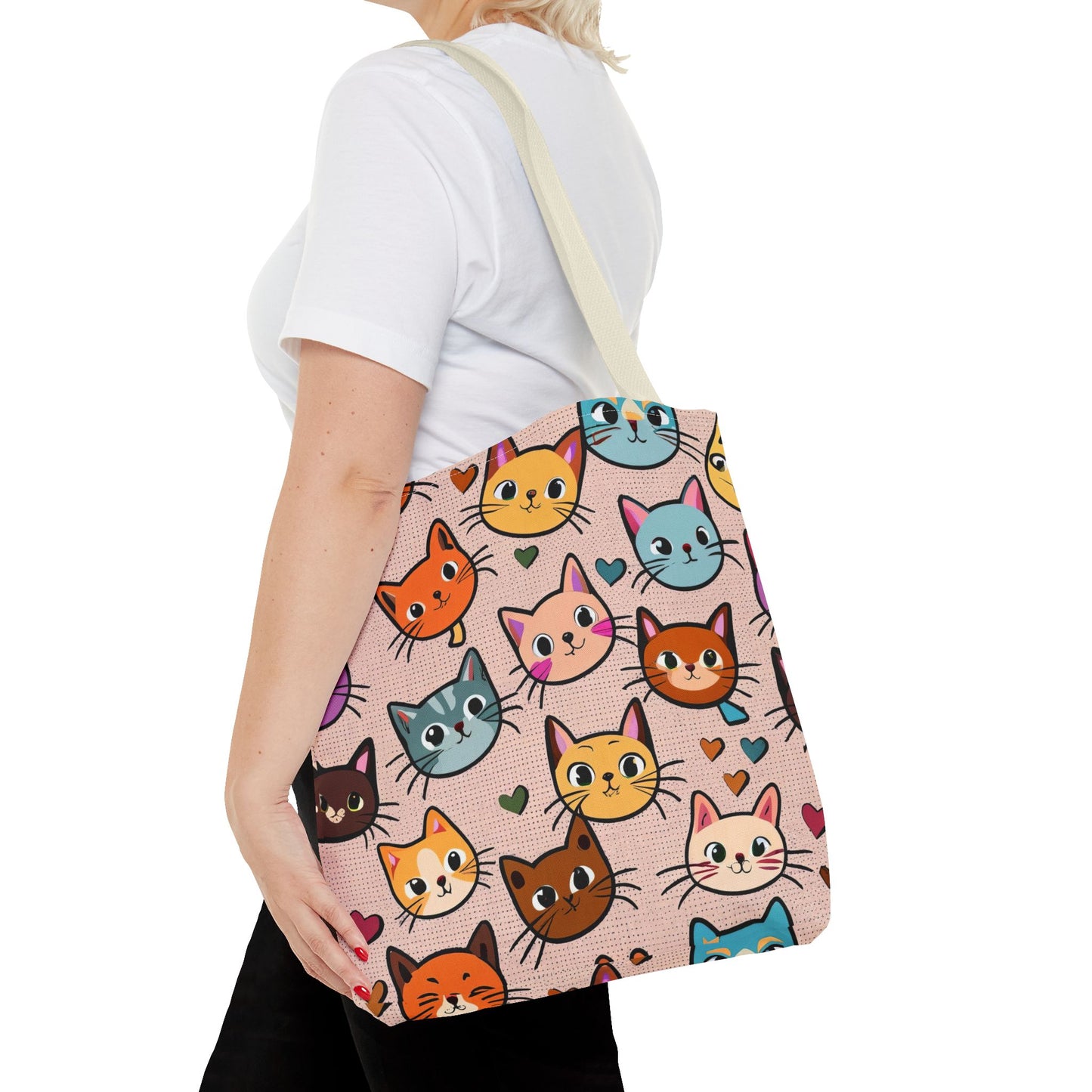 Chibi Cats Tote Bag