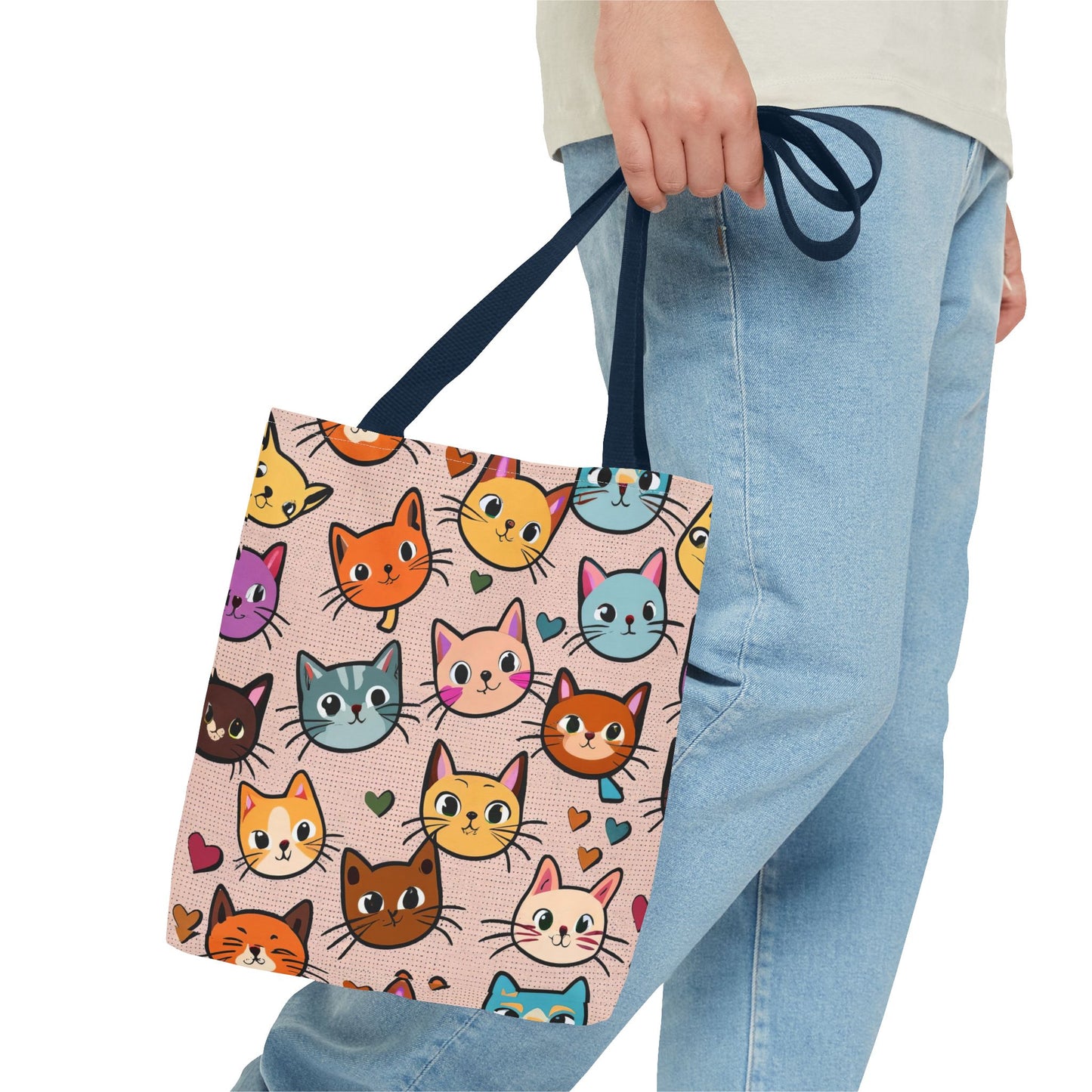 Chibi Cats Tote Bag