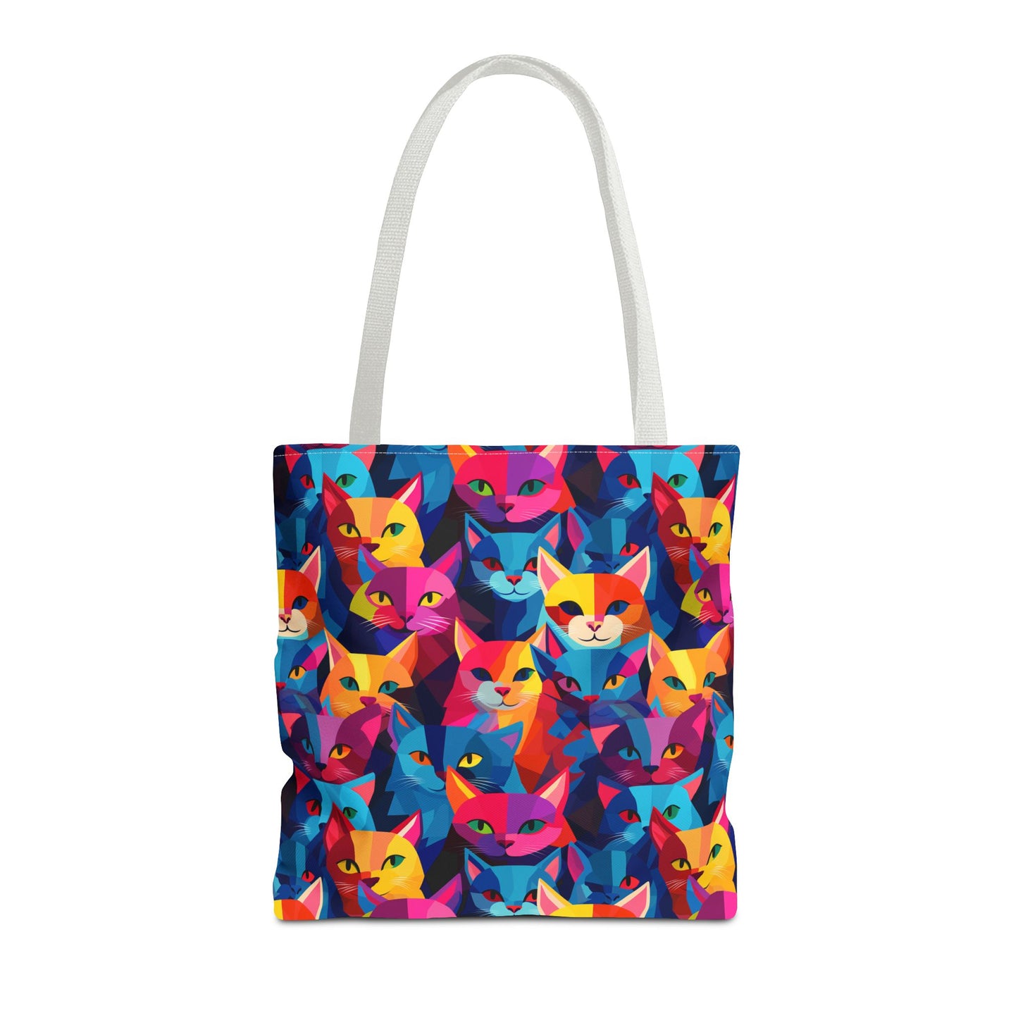 Prismatic Paws Tote Bag