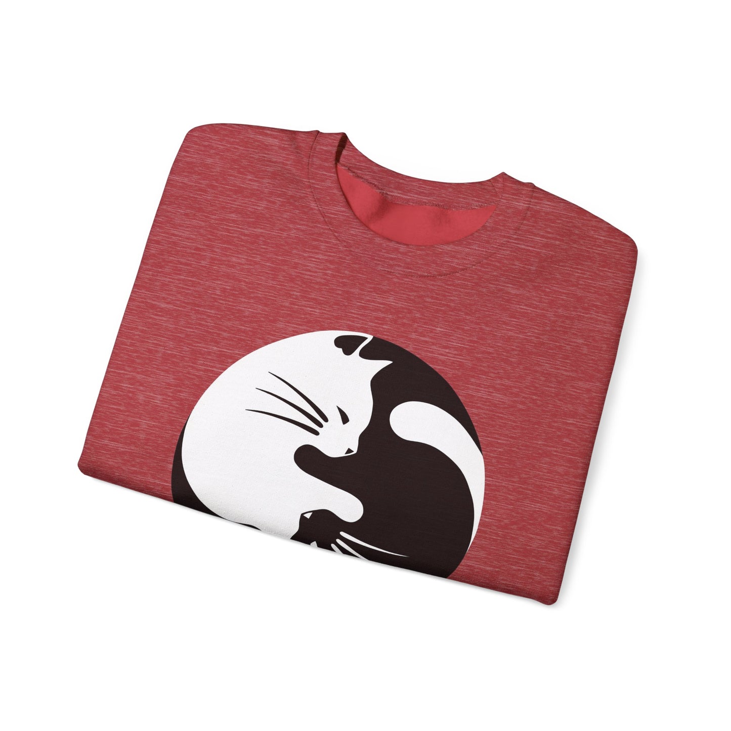 Yin Yang Kitties Crewneck Sweatshirt