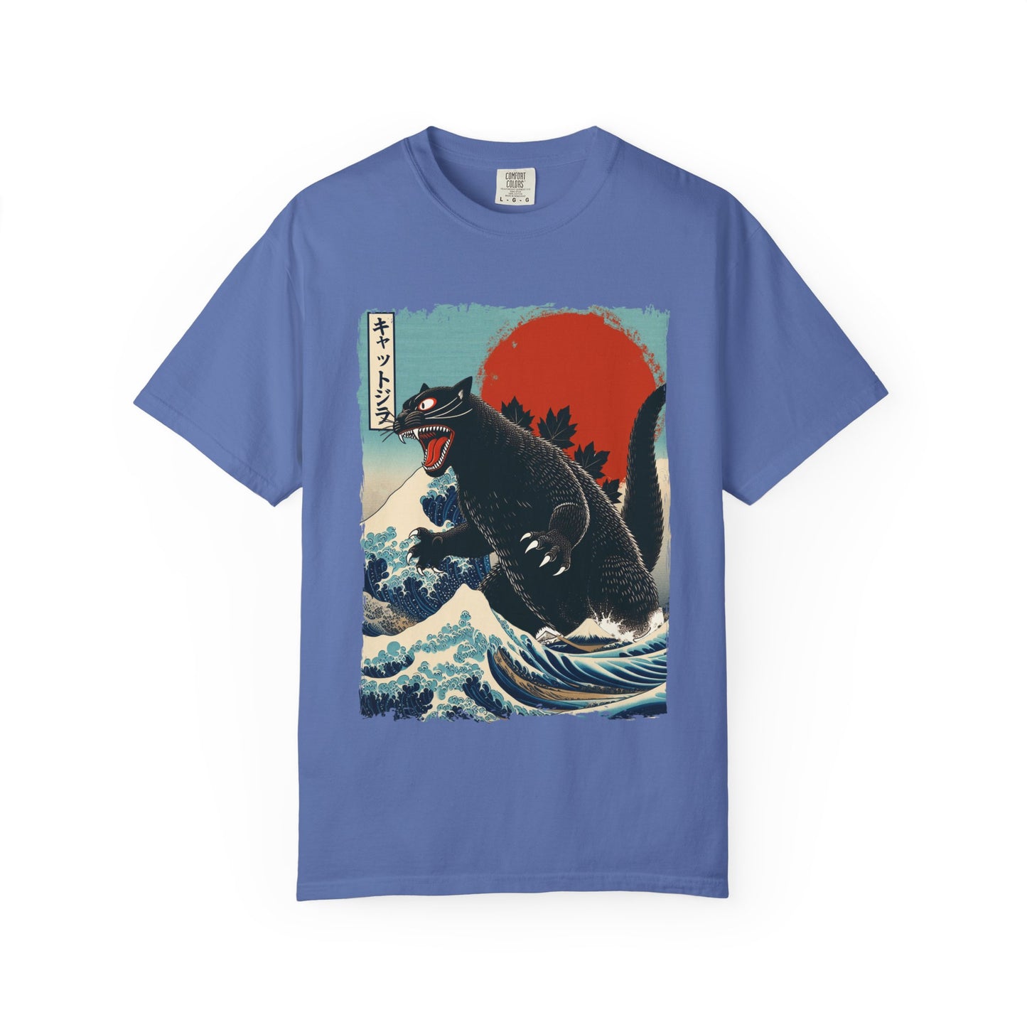 Catzilla Japanese Art T-Shirt