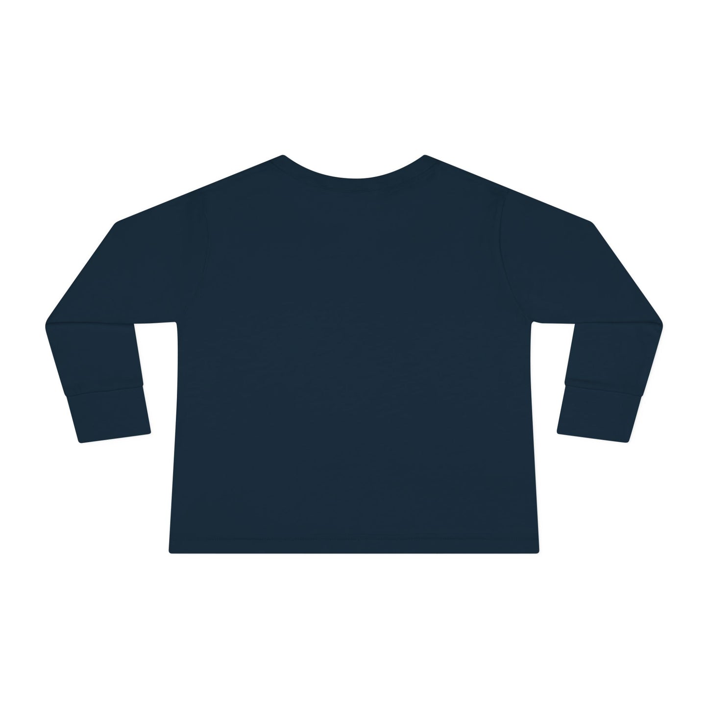 Cat Tail Love Retro Heart Toddler Long Sleeve Tee