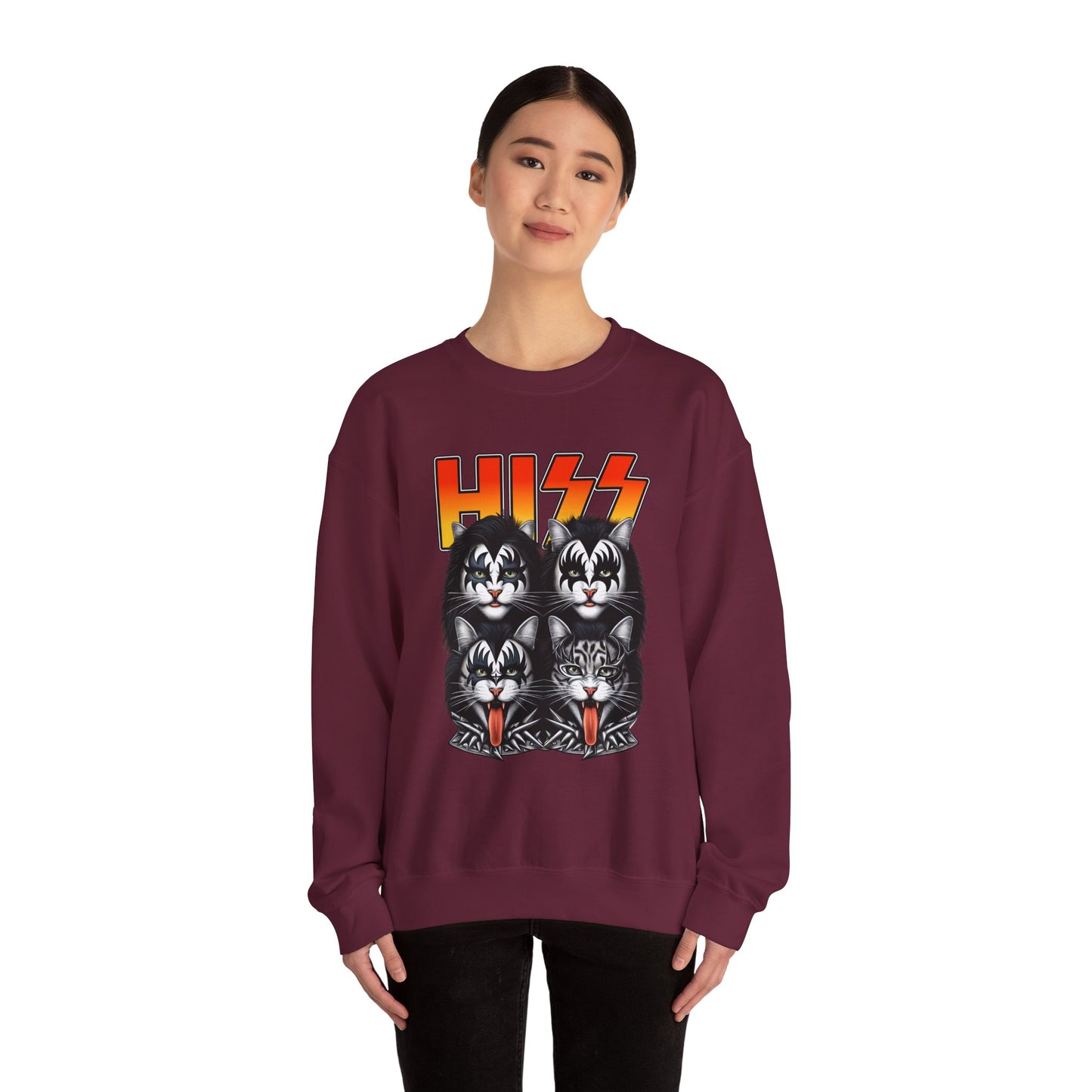 Hiss Band Crewneck Sweatshirt