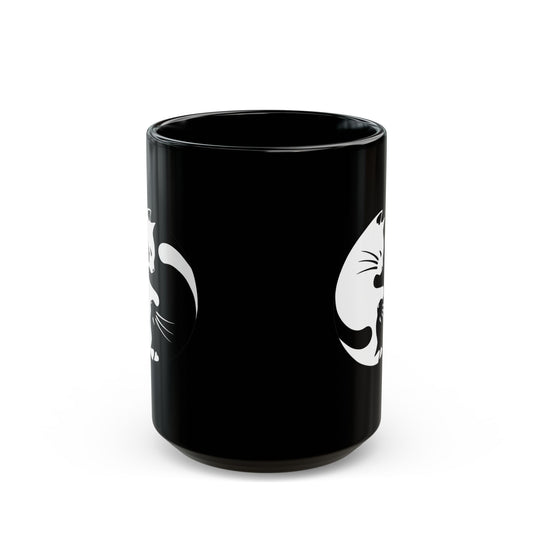 Yin Yang Kitties Coffee Mug