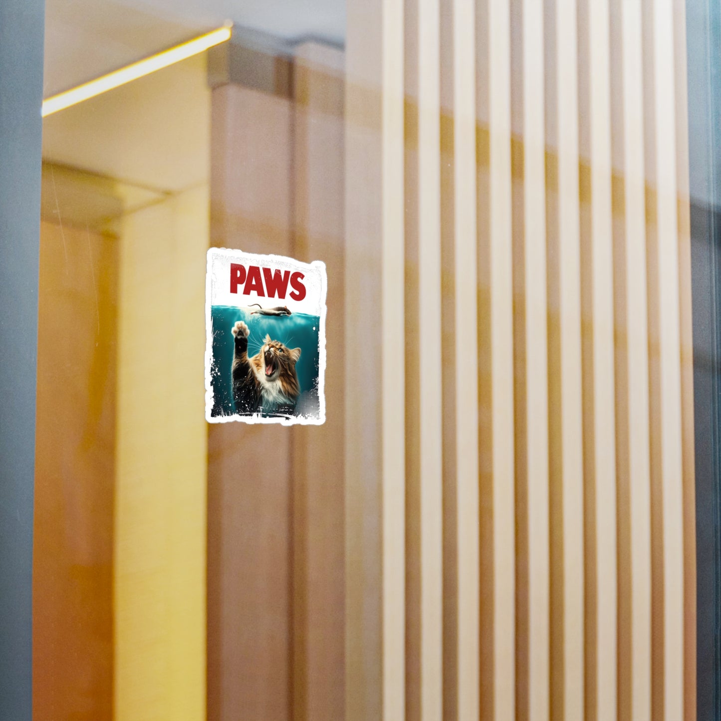 Paws Movie Vinyl Decal