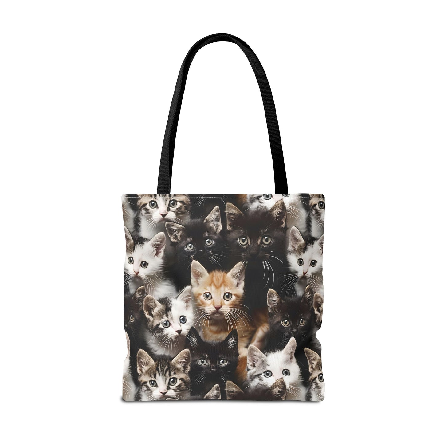 Cozy Kitten Crowd Tote Bag