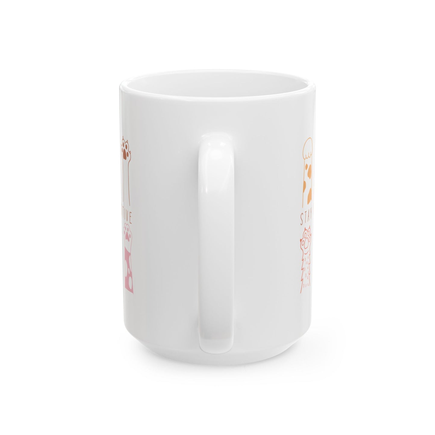 Stay Pawsitive Coffee Mug