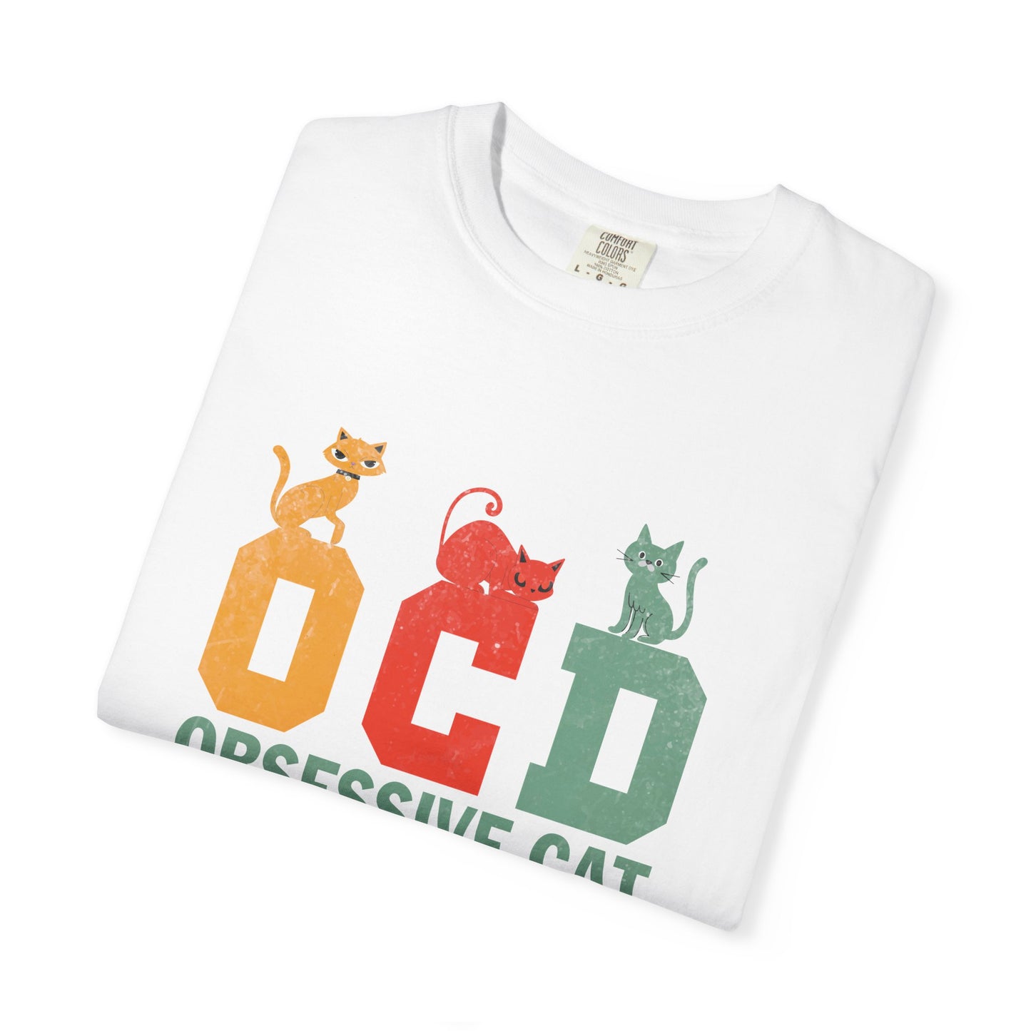 OCD Obsessive Cat Disorder T-Shirt