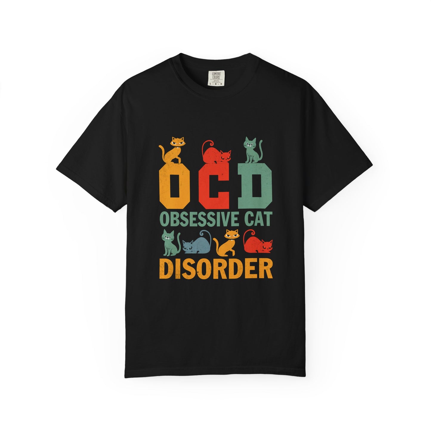 OCD Obsessive Cat Disorder T-Shirt