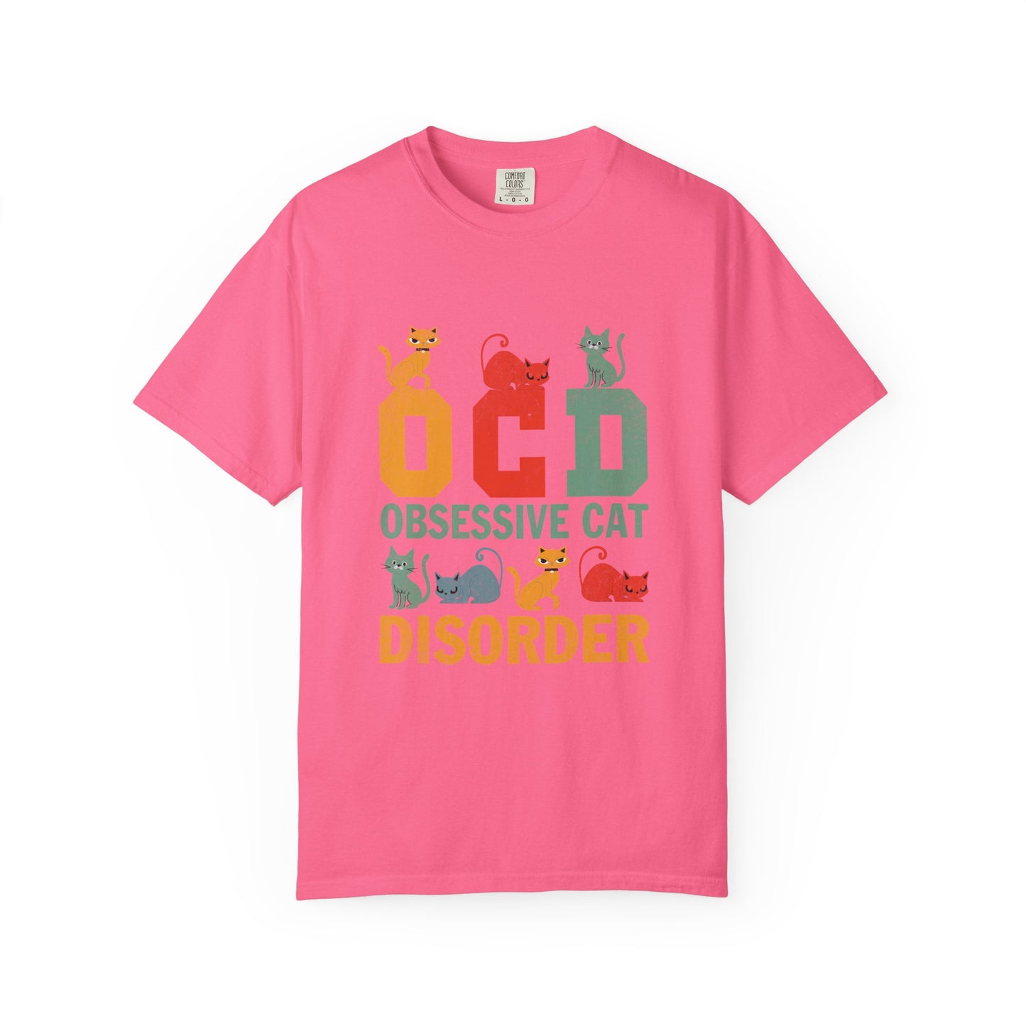 OCD Obsessive Cat Disorder T-Shirt