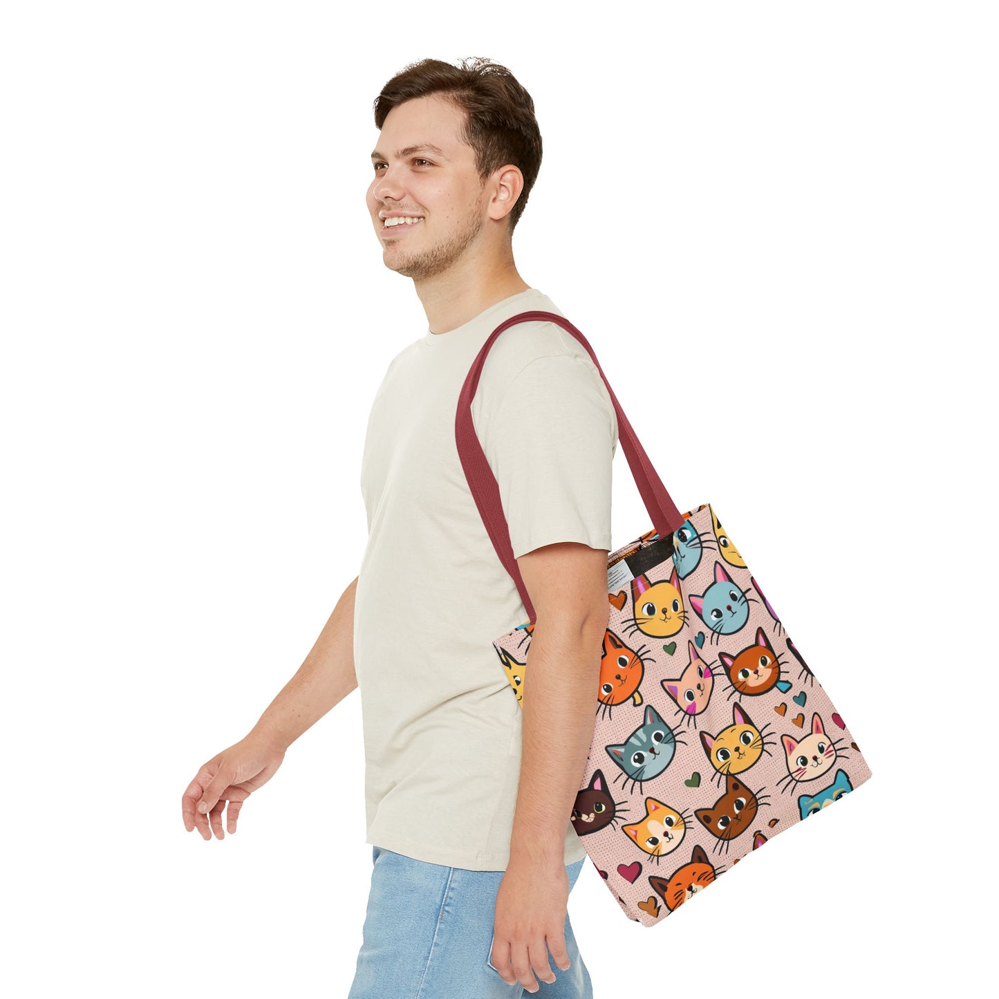 Chibi Cats Tote Bag