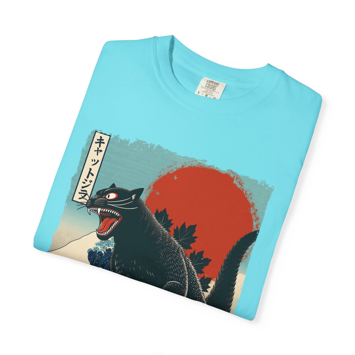 Catzilla Japanese Art T-Shirt