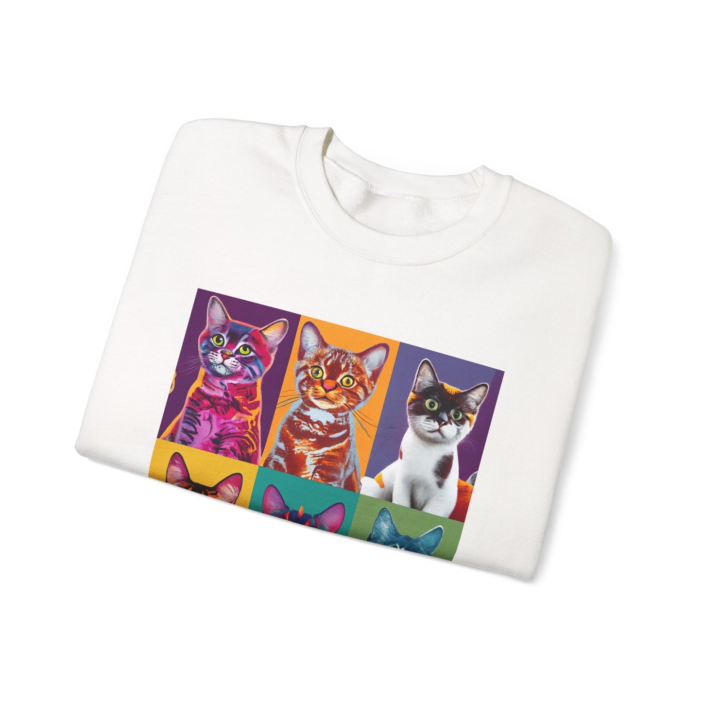 Catty Warhol Crewneck Sweatshirt