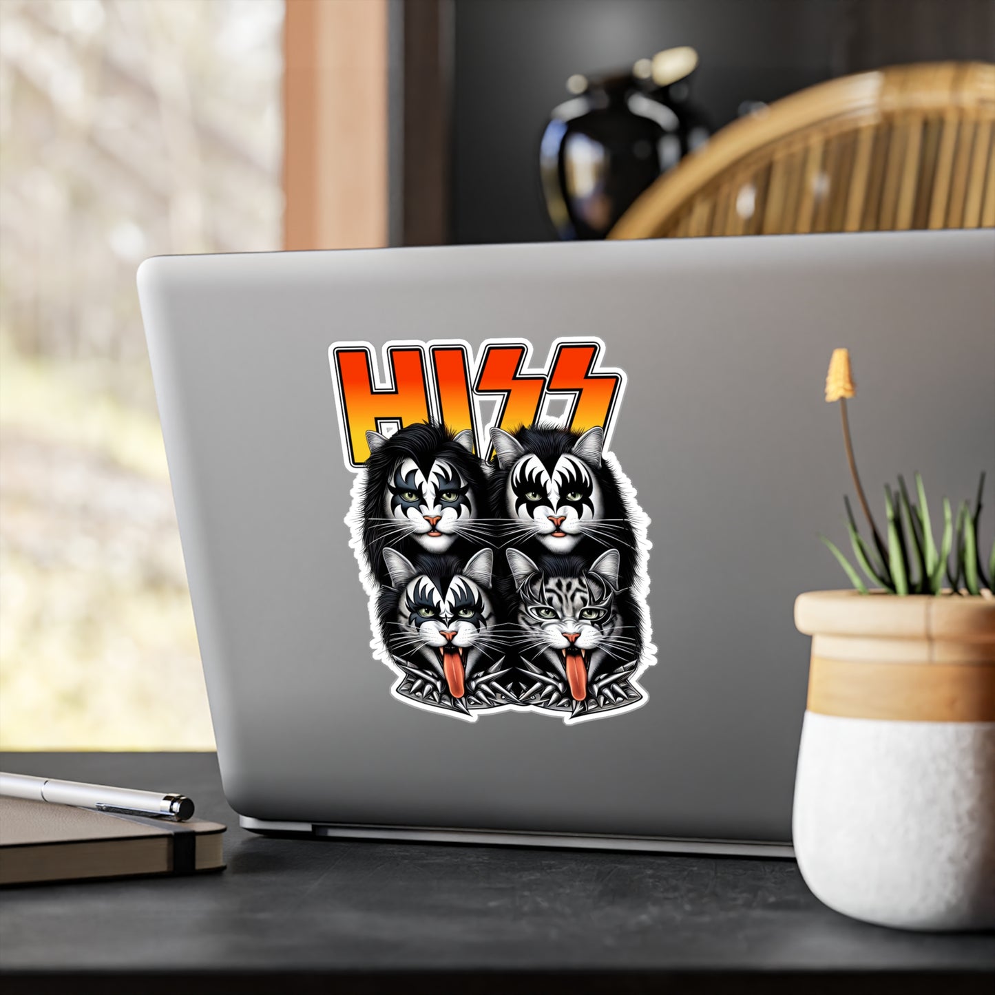 Hiss Band Vinyl Decal