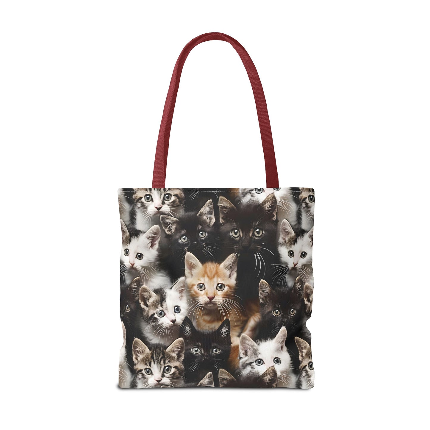 Cozy Kitten Crowd Tote Bag