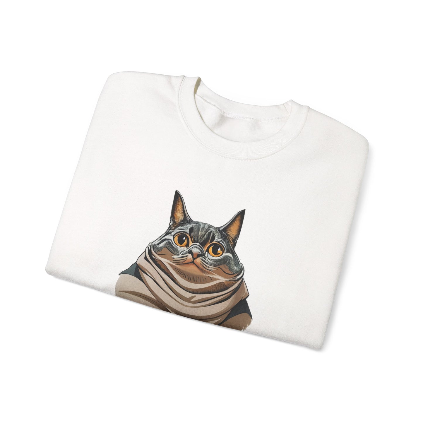Jabba The Cat Crewneck Sweatshirt