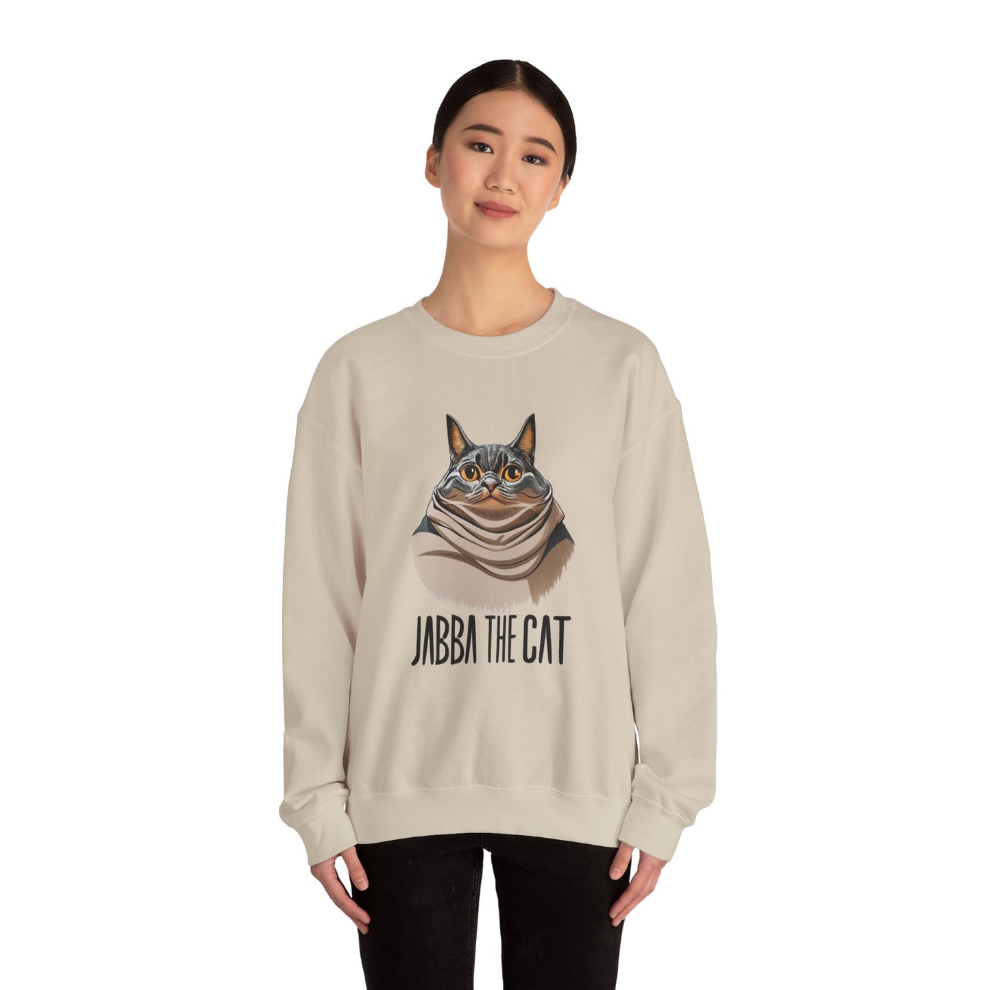 Jabba The Cat Crewneck Sweatshirt