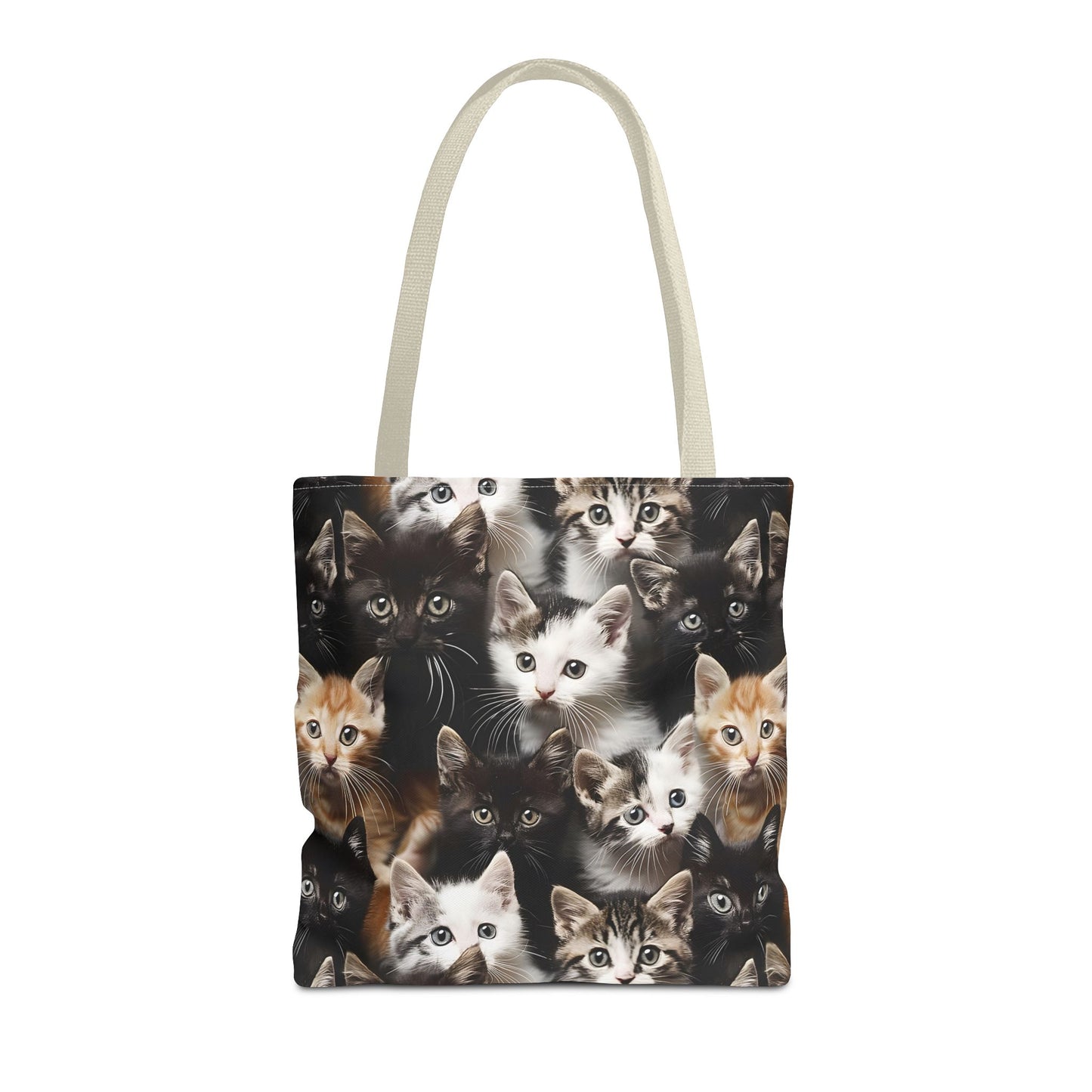 Cozy Kitten Crowd Tote Bag