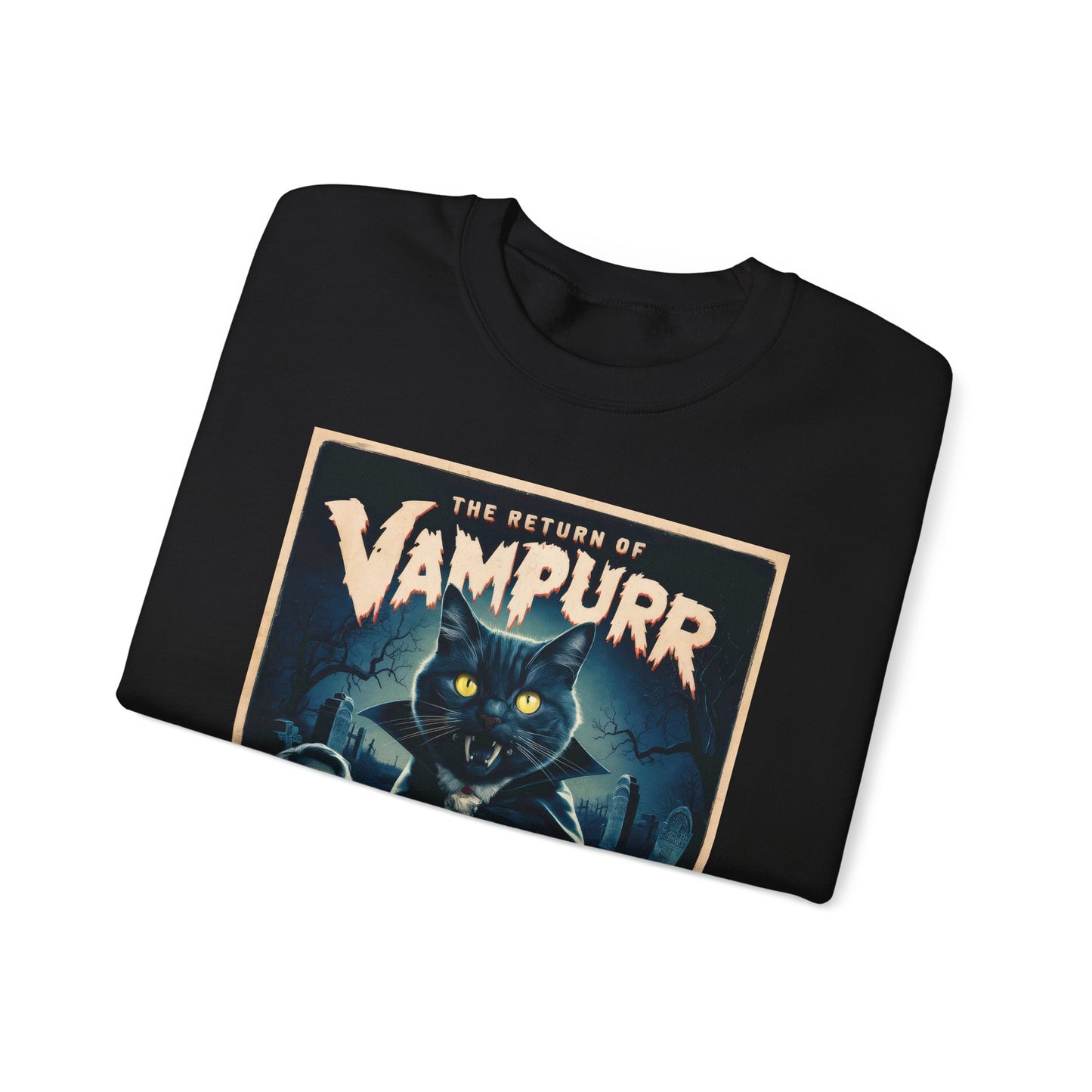 The Return Of Vampurr Movie Crewneck Sweatshirt