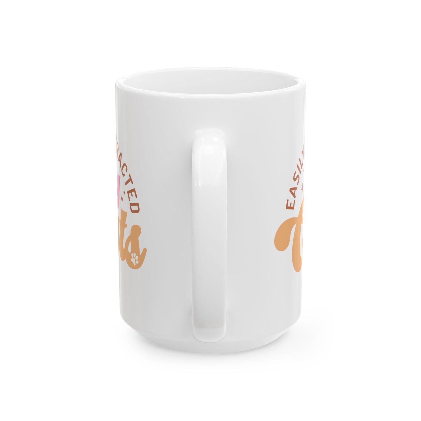 Easily Distracted by Cats Coffee Mug