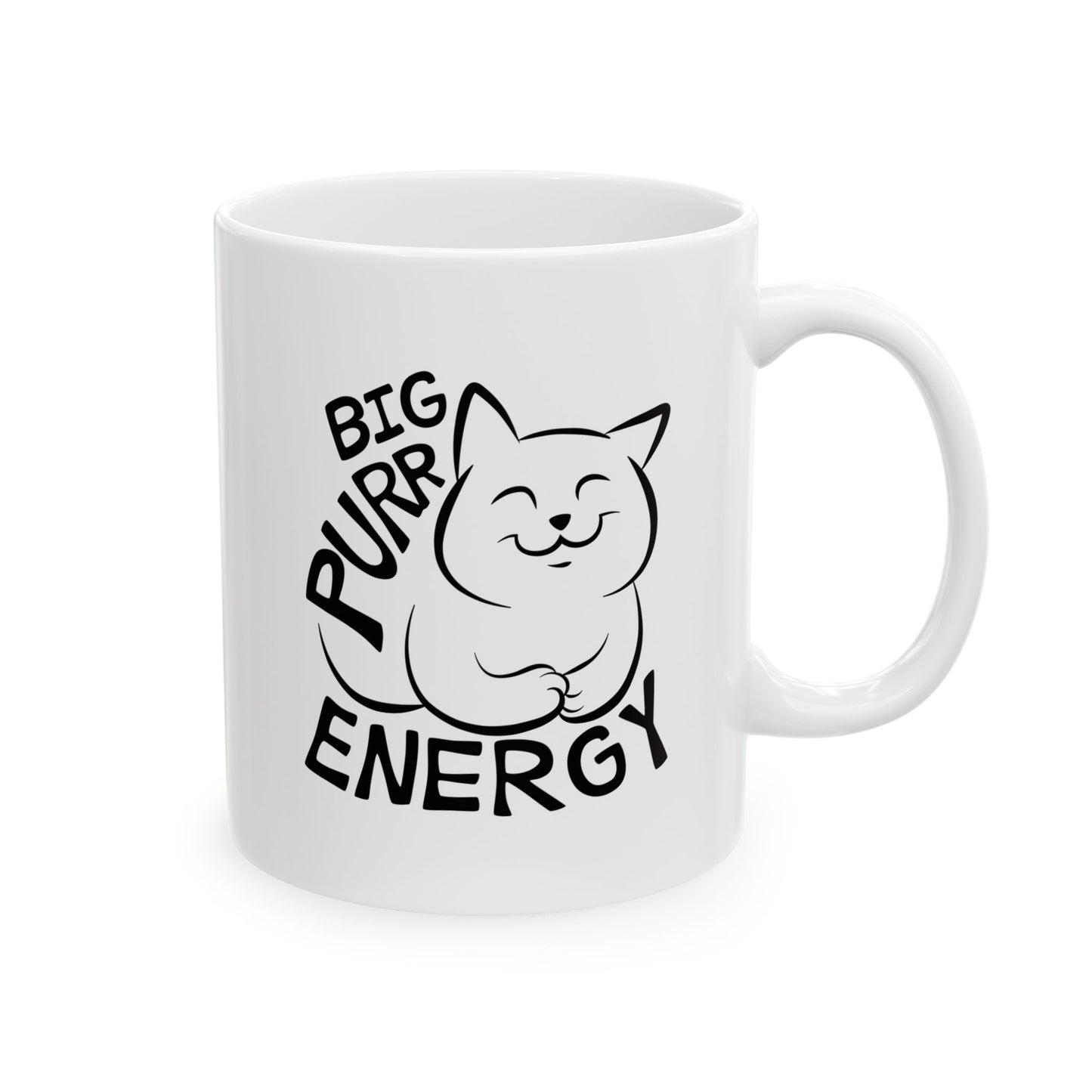Big Purr Energy Coffee Mug