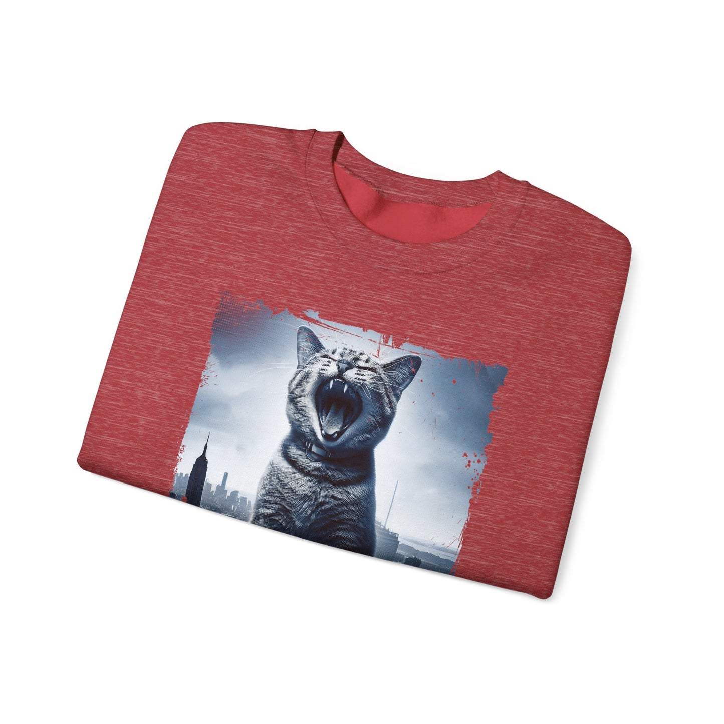 Catzilla Movie Crewneck Sweatshirt