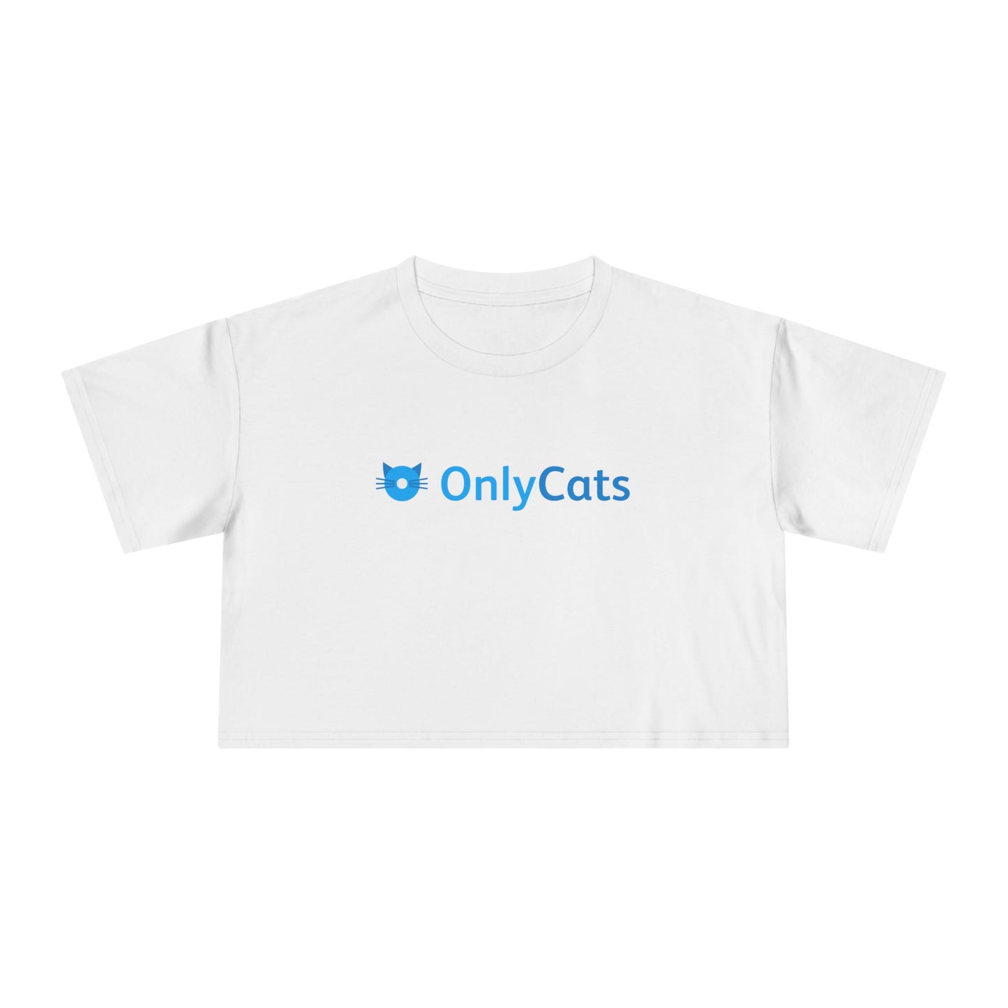 OnlyCats Cat Butt Women's Crop Tee