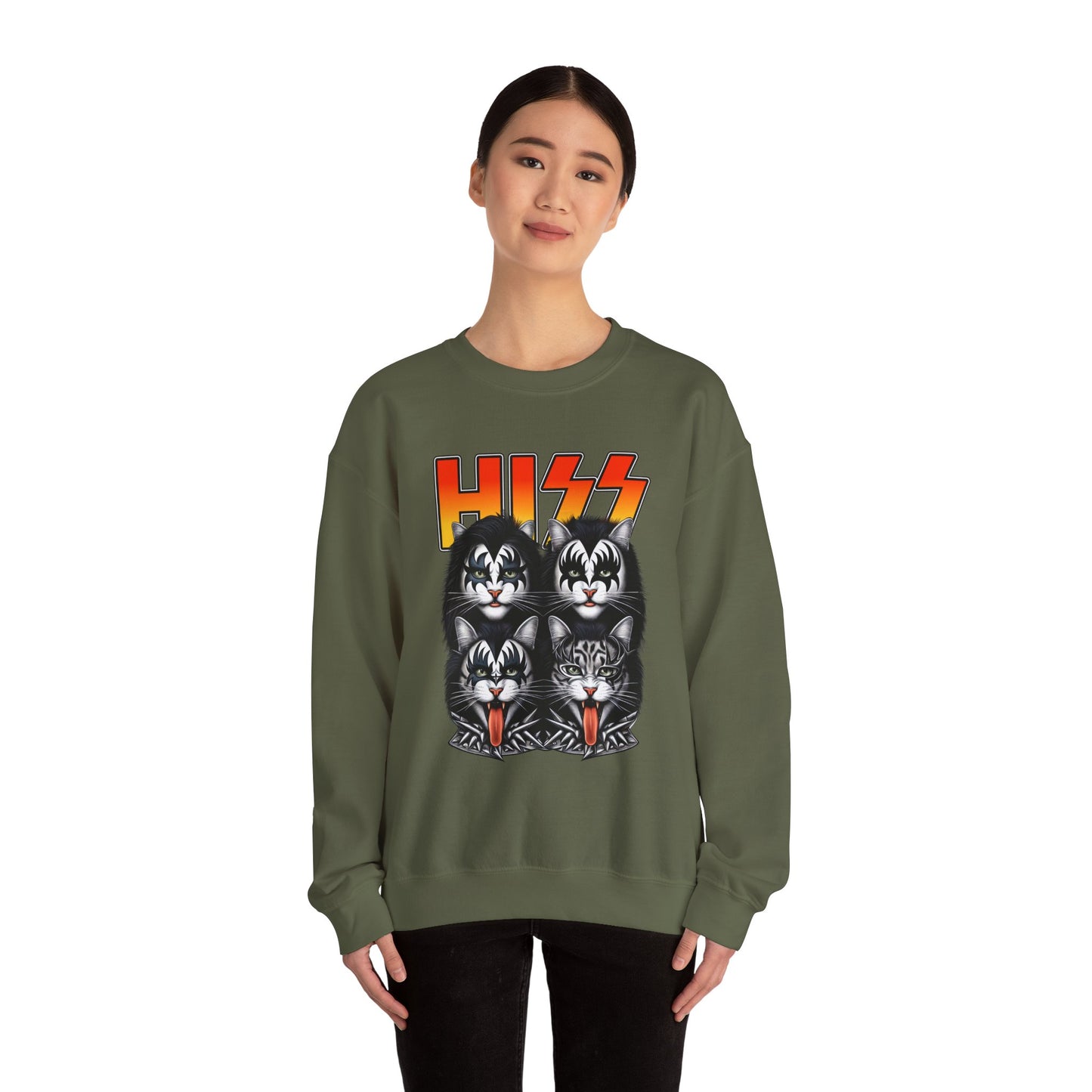 Hiss Band Crewneck Sweatshirt