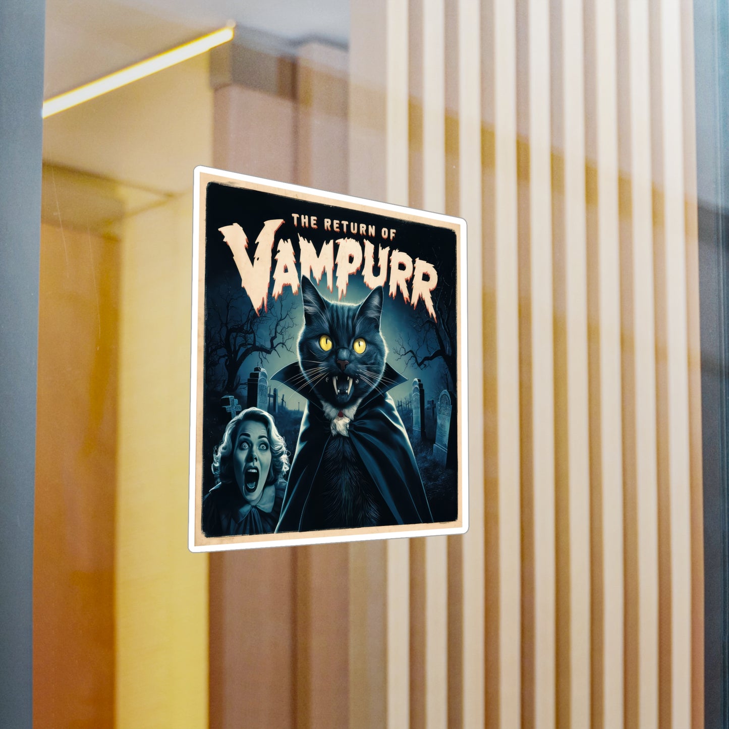 The Return Of Vampurr Movie Vinyl Decal